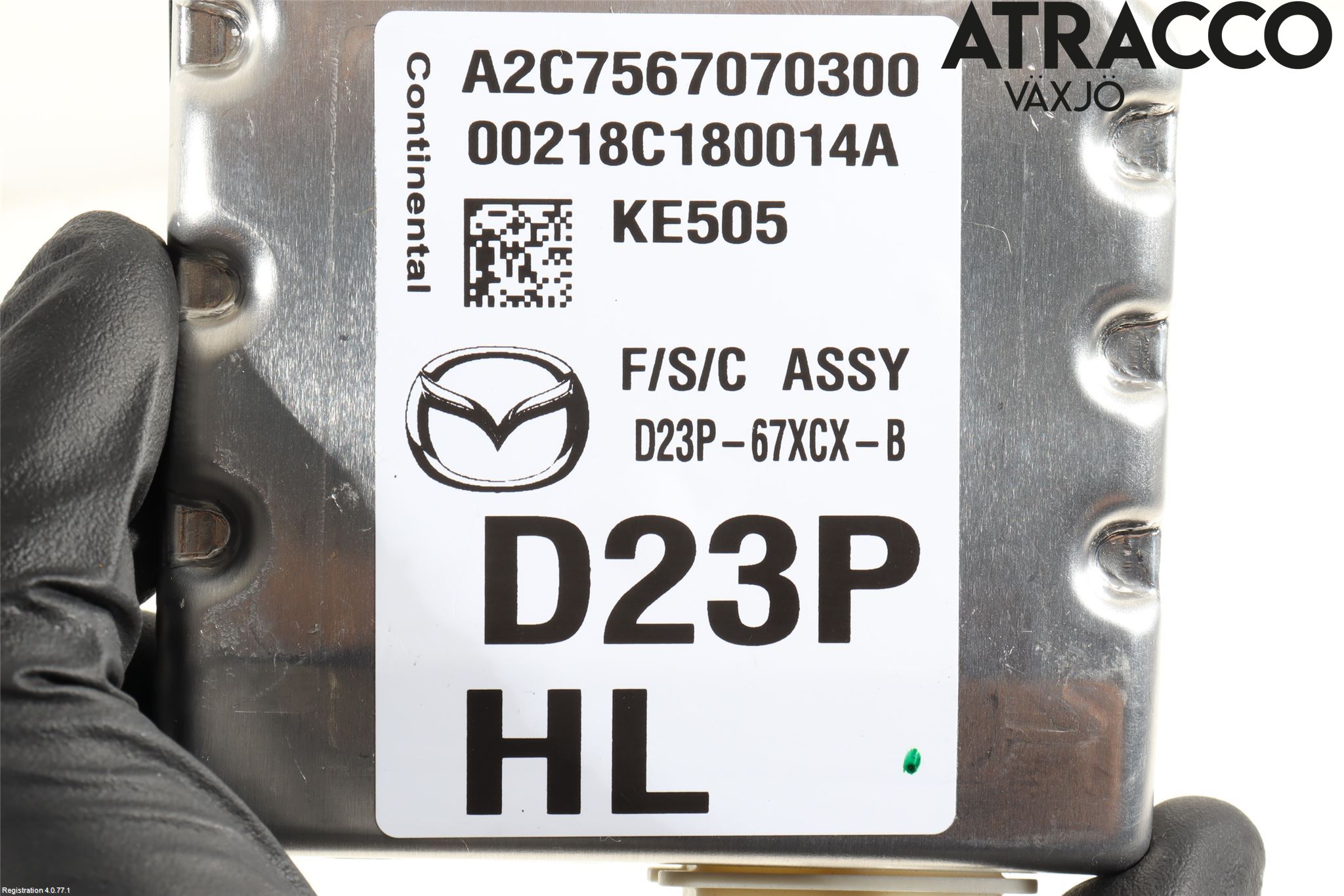 Mazda 2 (DJ) 15-22 Sensor Kollisjonsbeskyttelse