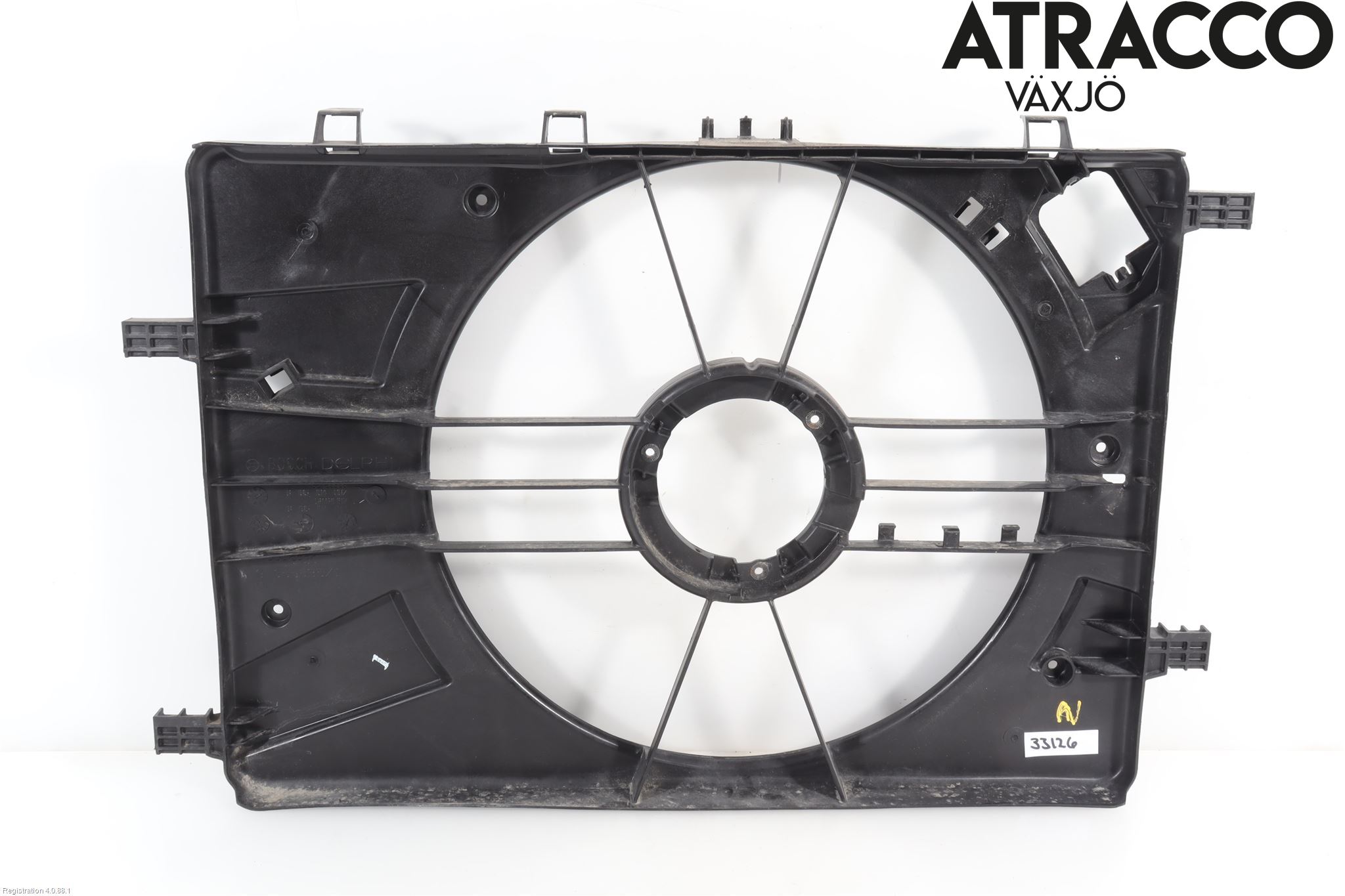 Opel ASTRA J 10-15 Kjølevifte-Radiator Hus-Kåpe
