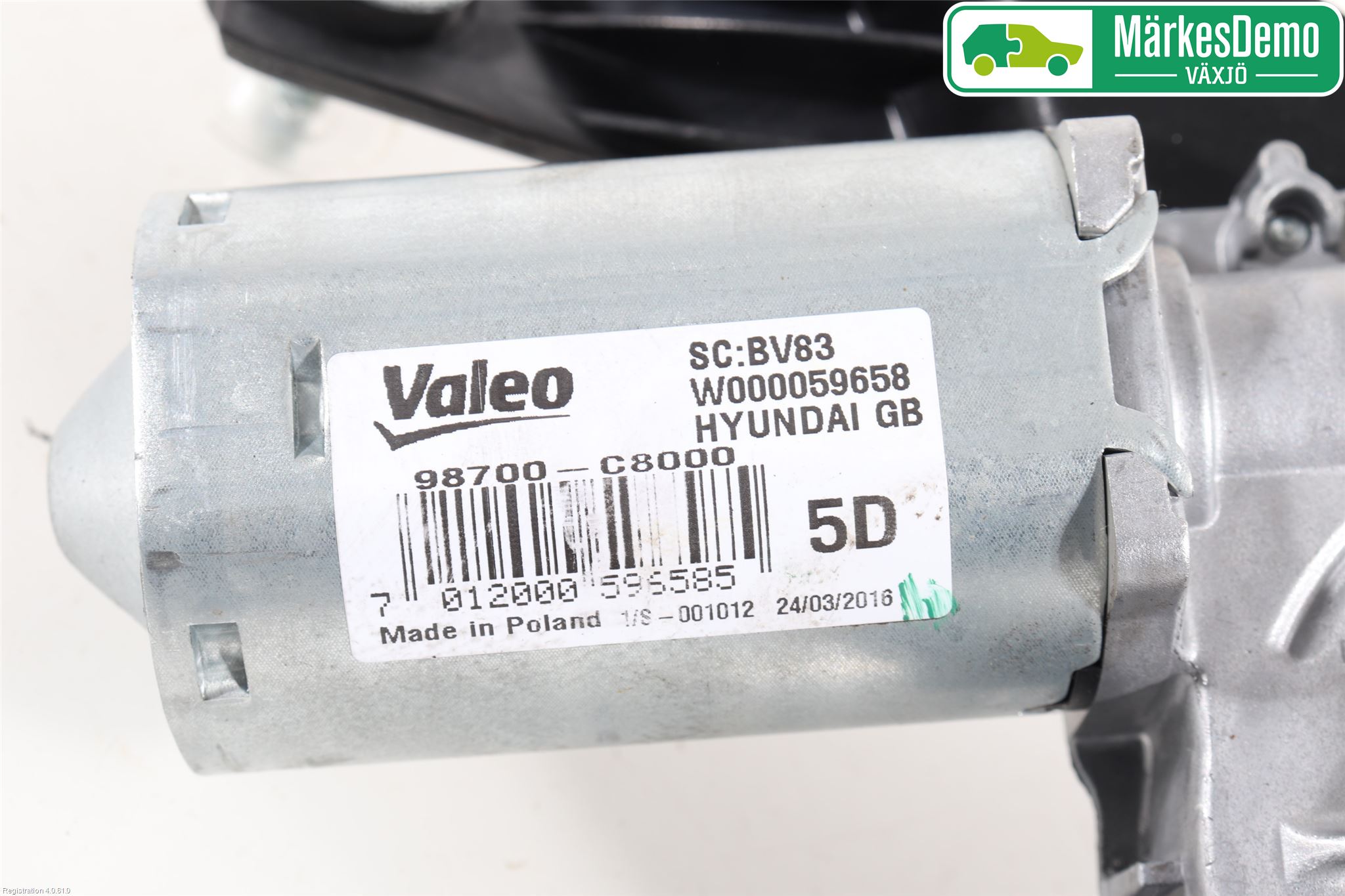 Hyundai i20 GB 15-20 Viskermotor Bakluke