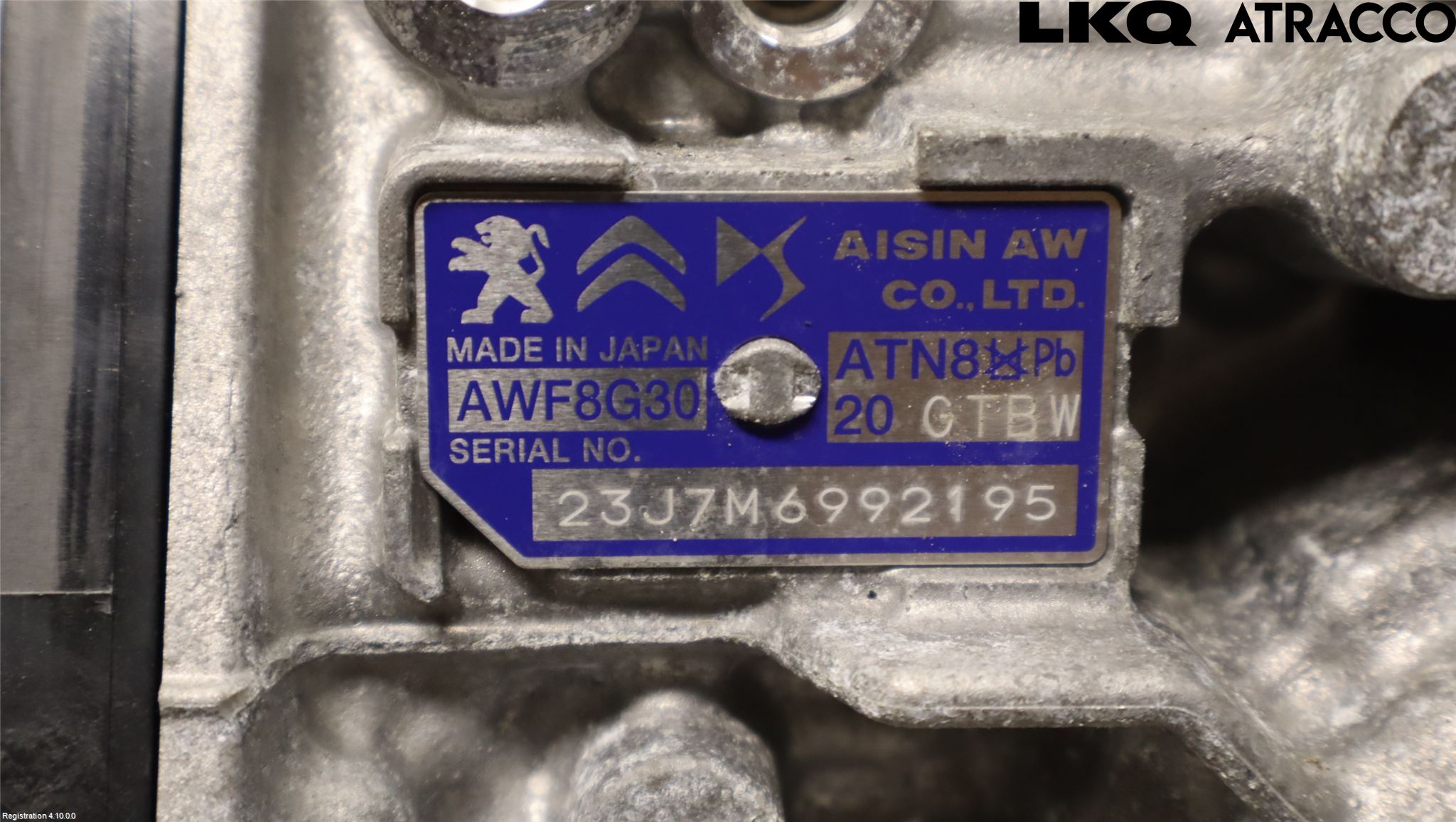 Peugeot 308/E-308 21- Gearkasse Automat