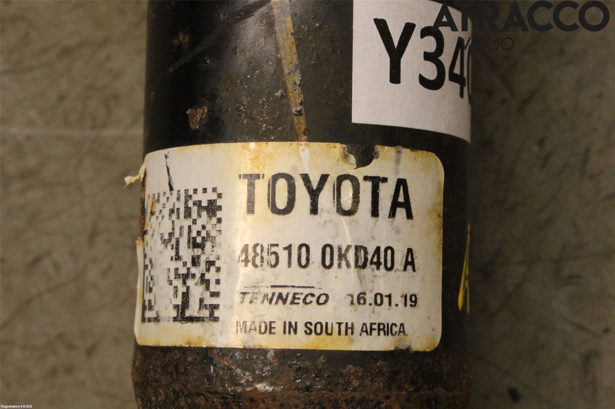 Toyota HILUX 16- Fjærbein Foran Høyre