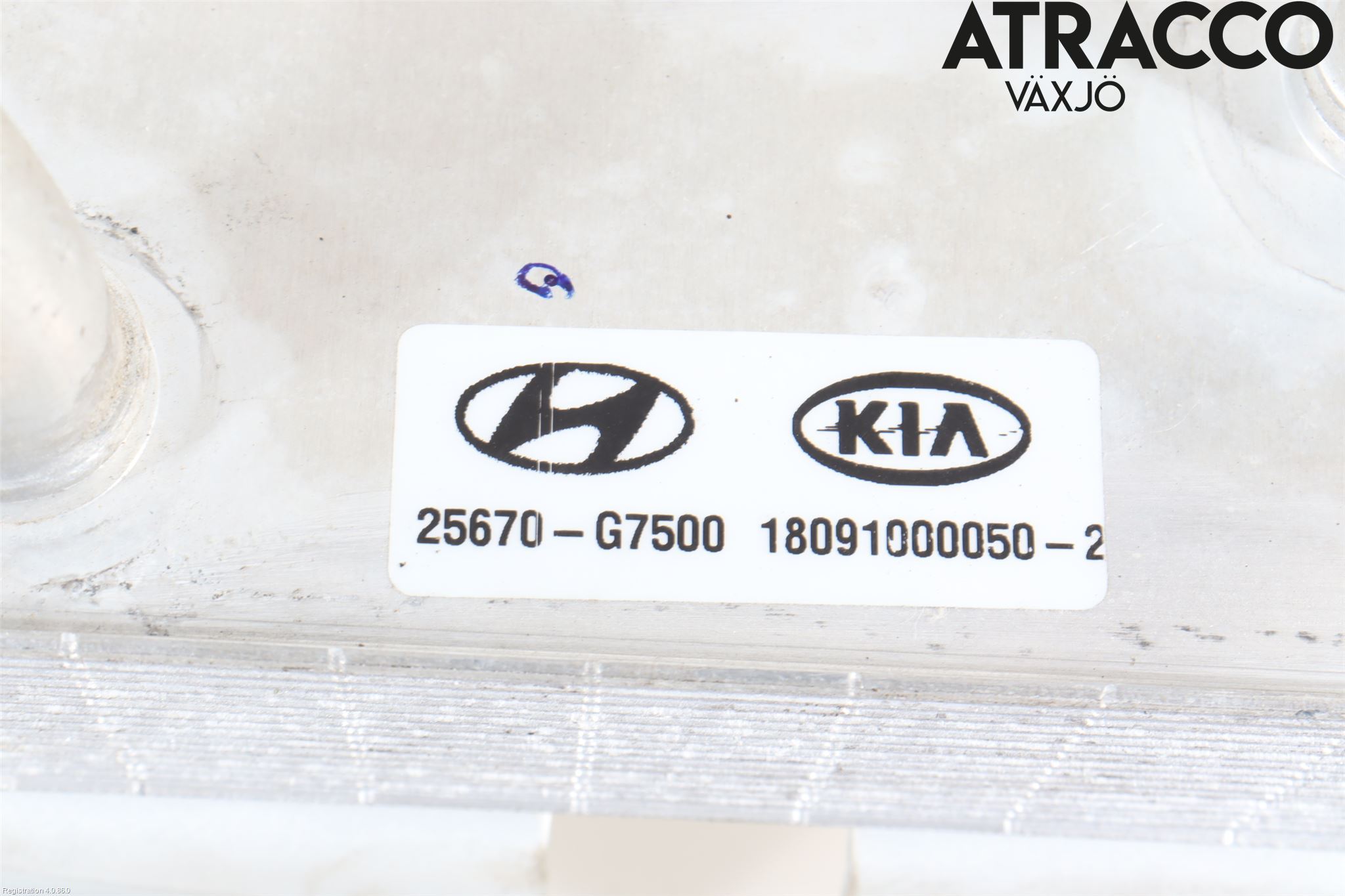 Hyundai IONIQ AE 17-22 Varme Ac Kondenser-Kjøler