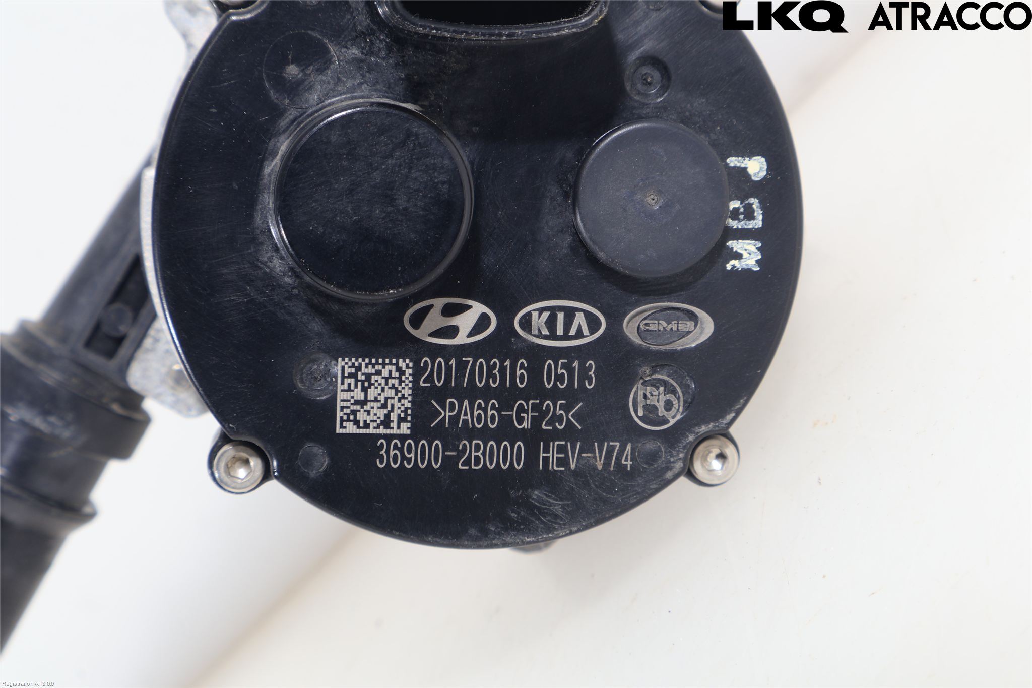 Kia NIRO (DE) 17-22 Varme Sirkulasjonspumpe