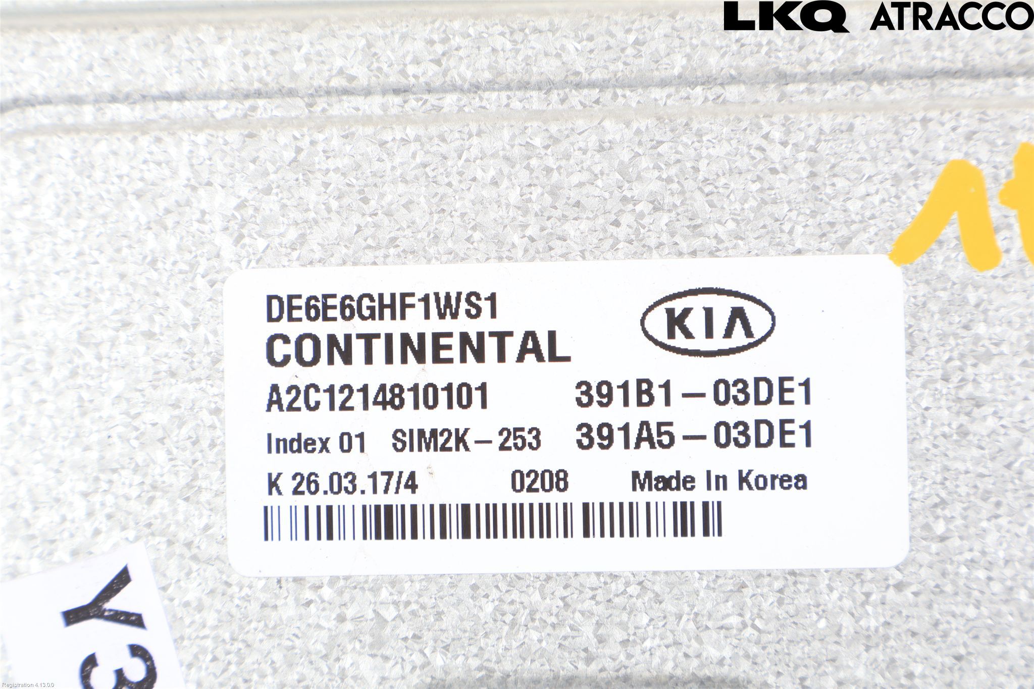 Kia NIRO (DE) 17-22 Styreenhet Innsprøytning