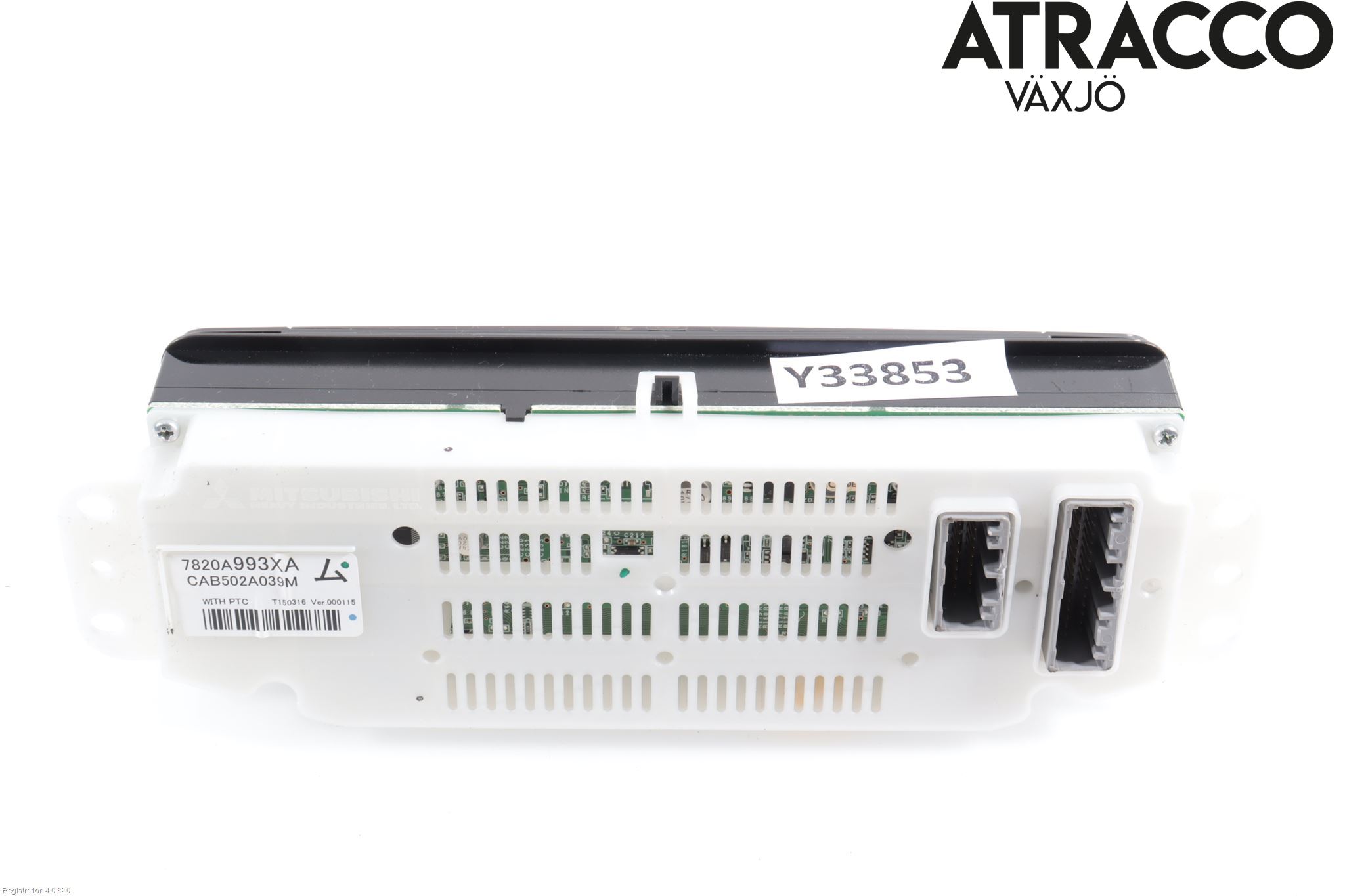 Mitsubishi OUTLANDER 13-21 Varme Ac Betjening-Display