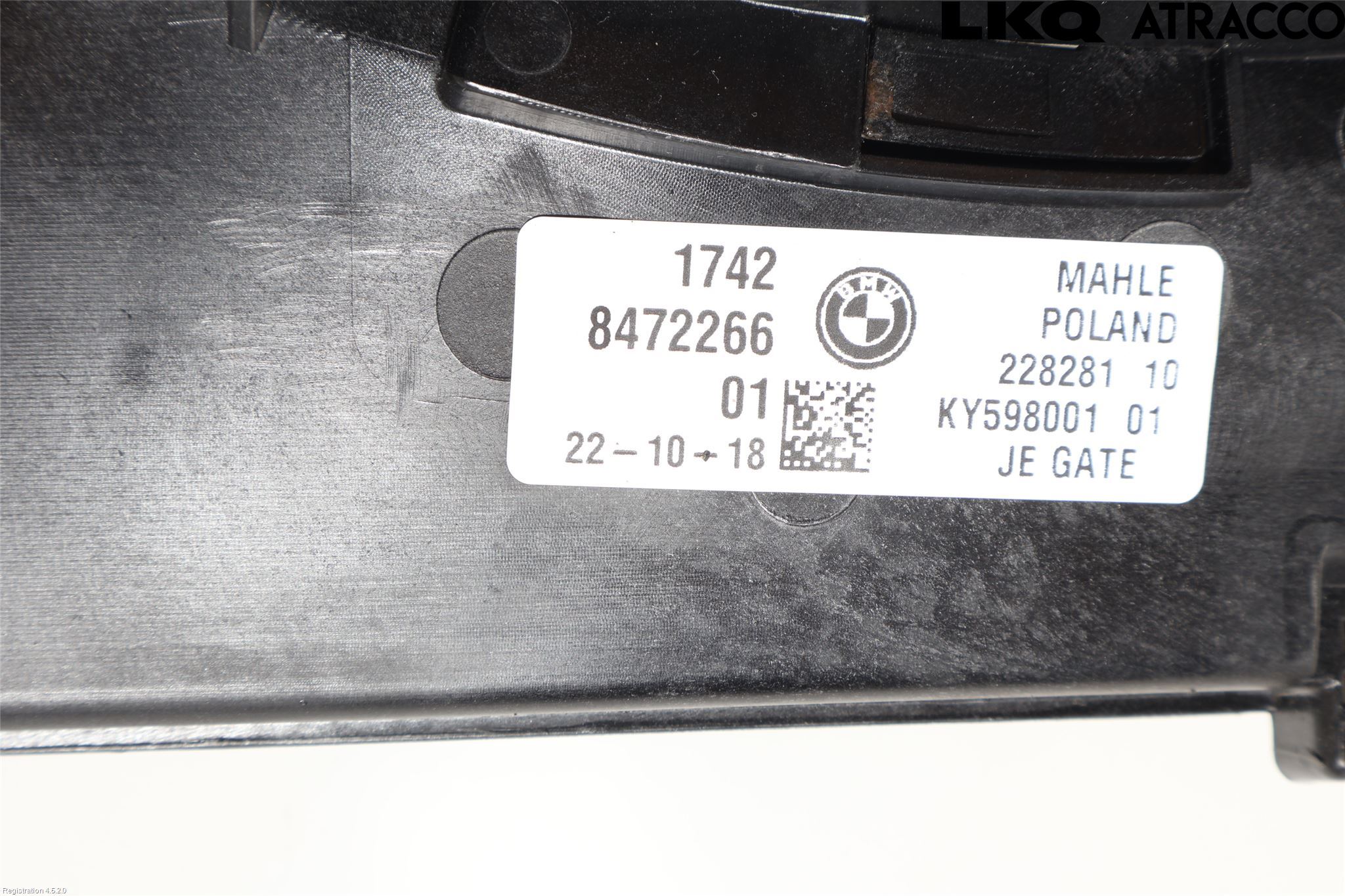 BMW 5 G30/G31/F90 17-23 Kjølevifte-Radiator Hus-Kåpe
