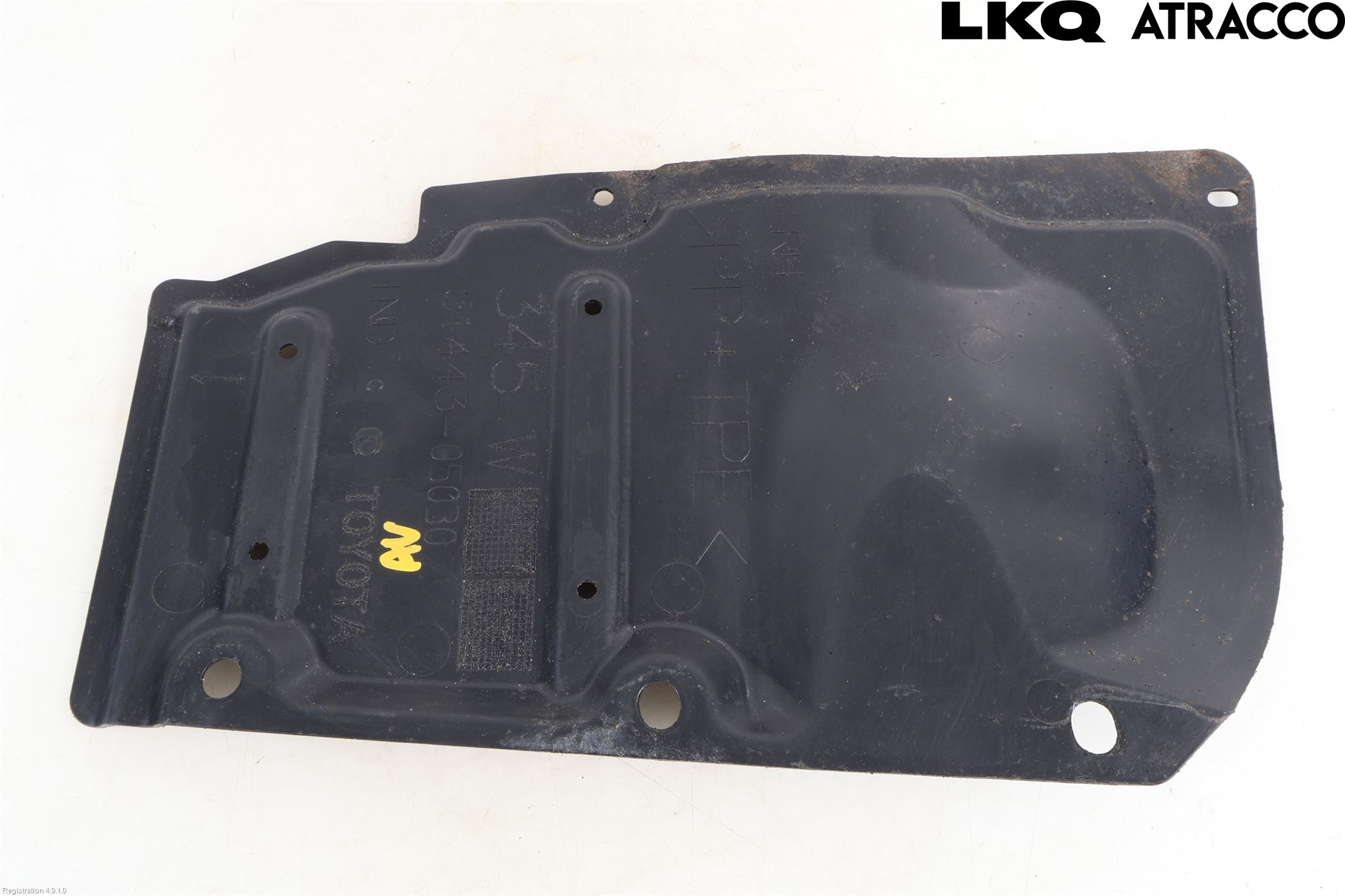 Toyota AURIS 13-19 Bunnplate U Motor-Gear-Dørk