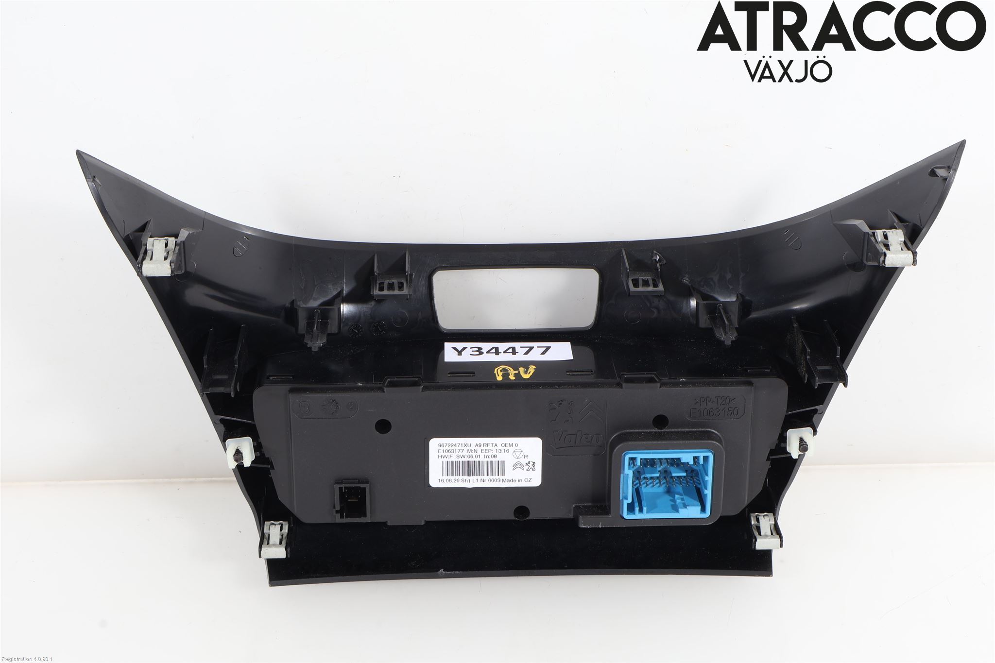 Peugeot PEUGOT 208 16-19 Varme Ac Betjening-Display