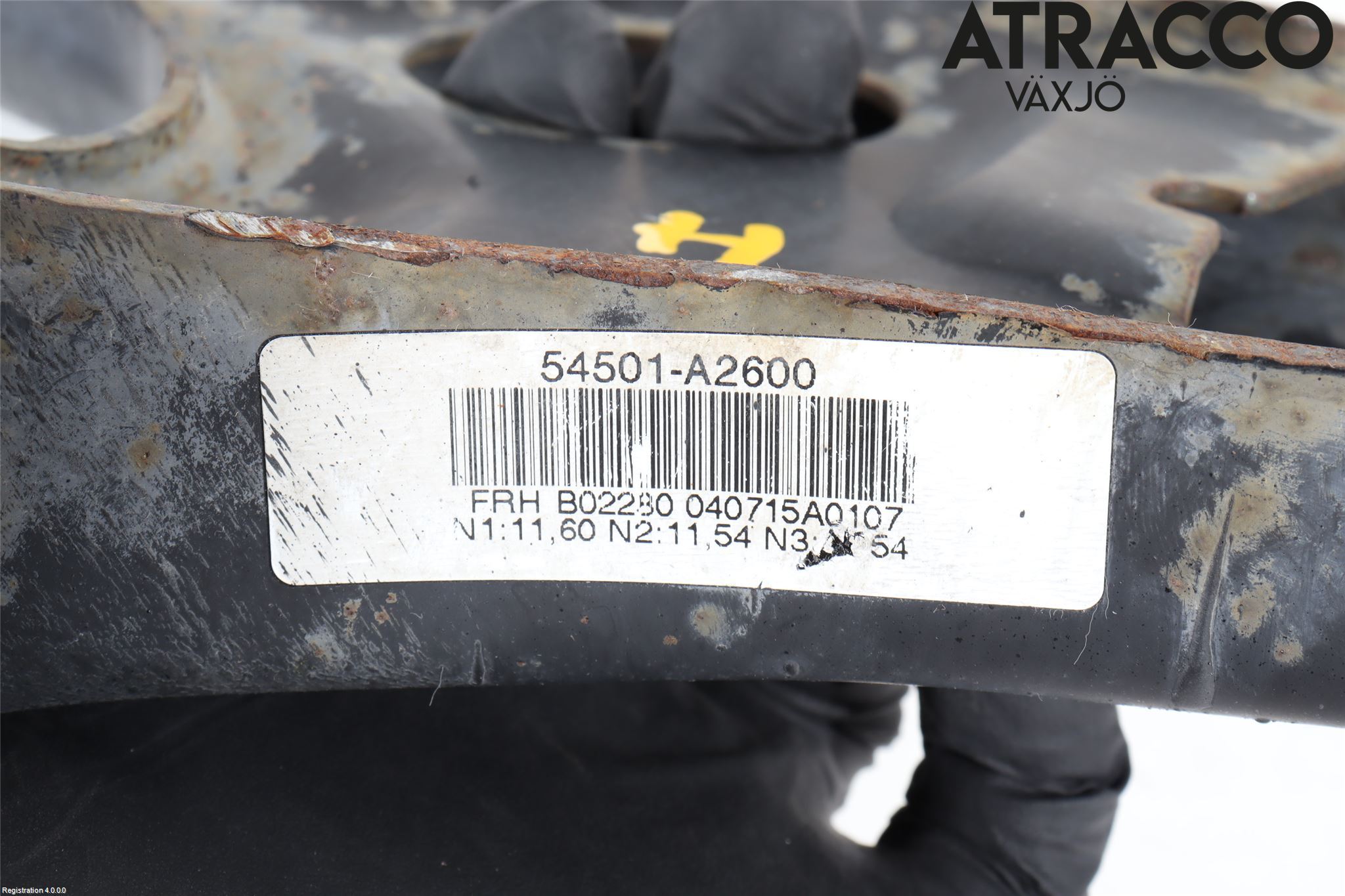 Hyundai i30 GD 13-17 Bærearm Foran Høyre Nedre