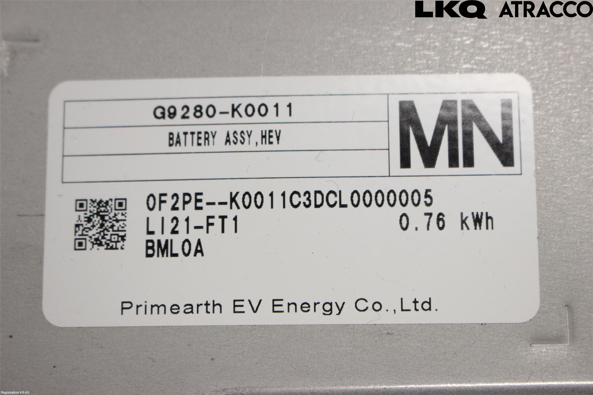 Toyota YARIS XP21 20- Hybrid Batteri