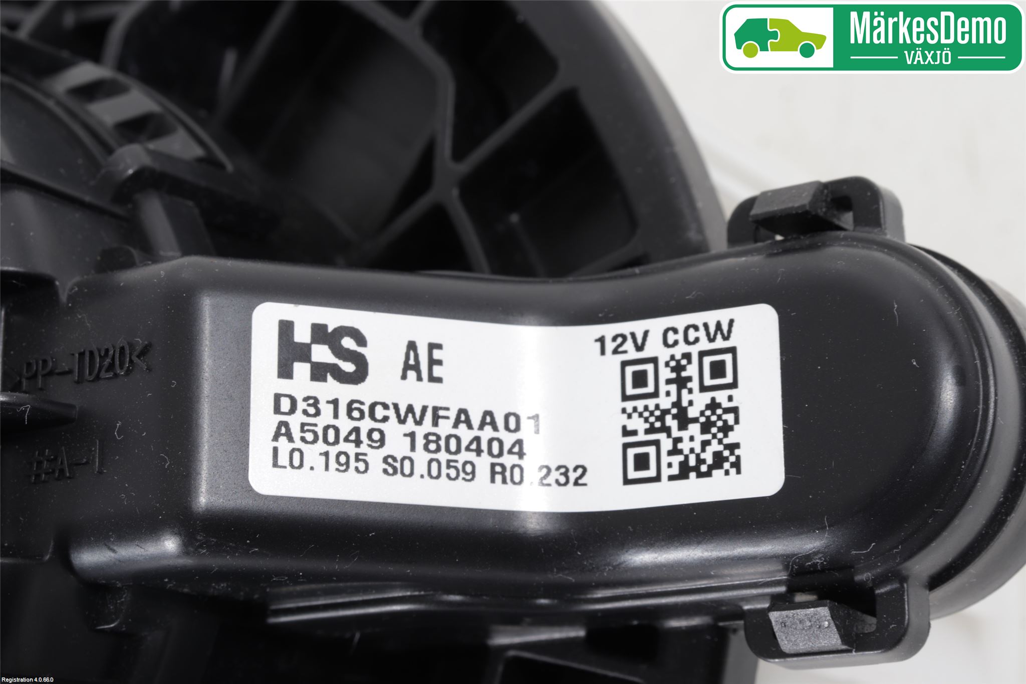 Hyundai IONIQ AE 17-22 Varmeapparat Viftemotor