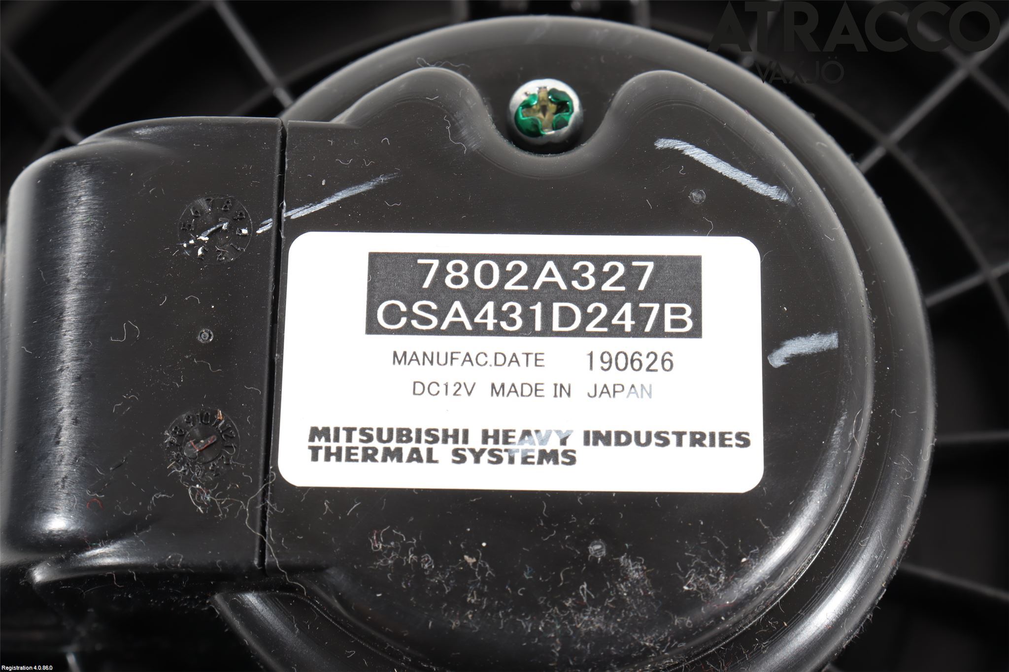 Mitsubishi OUTLANDER 13-21 Varmeapparat Viftemotor