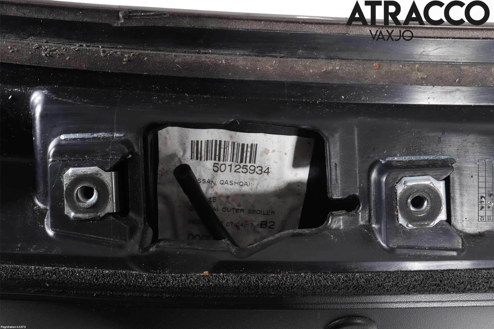 Nissan QASHQAI 14-17 Spoiler Bakluke