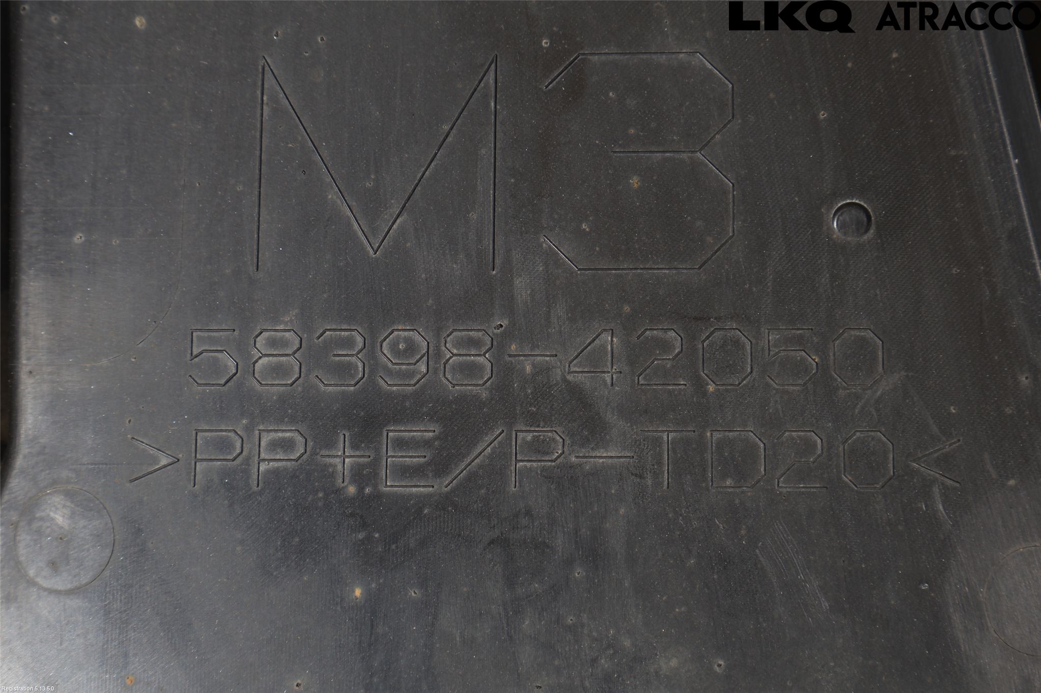 Toyota bZ4X EA10 22- Bunnplate U Motor-Gear-Dørk