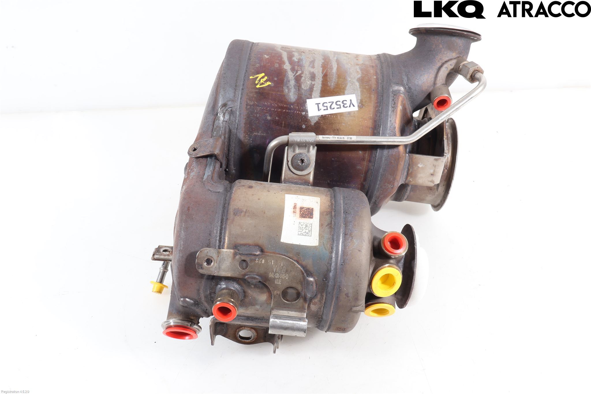 Volkswagen VW CADDY 16-20 Eksos Partikketfilter