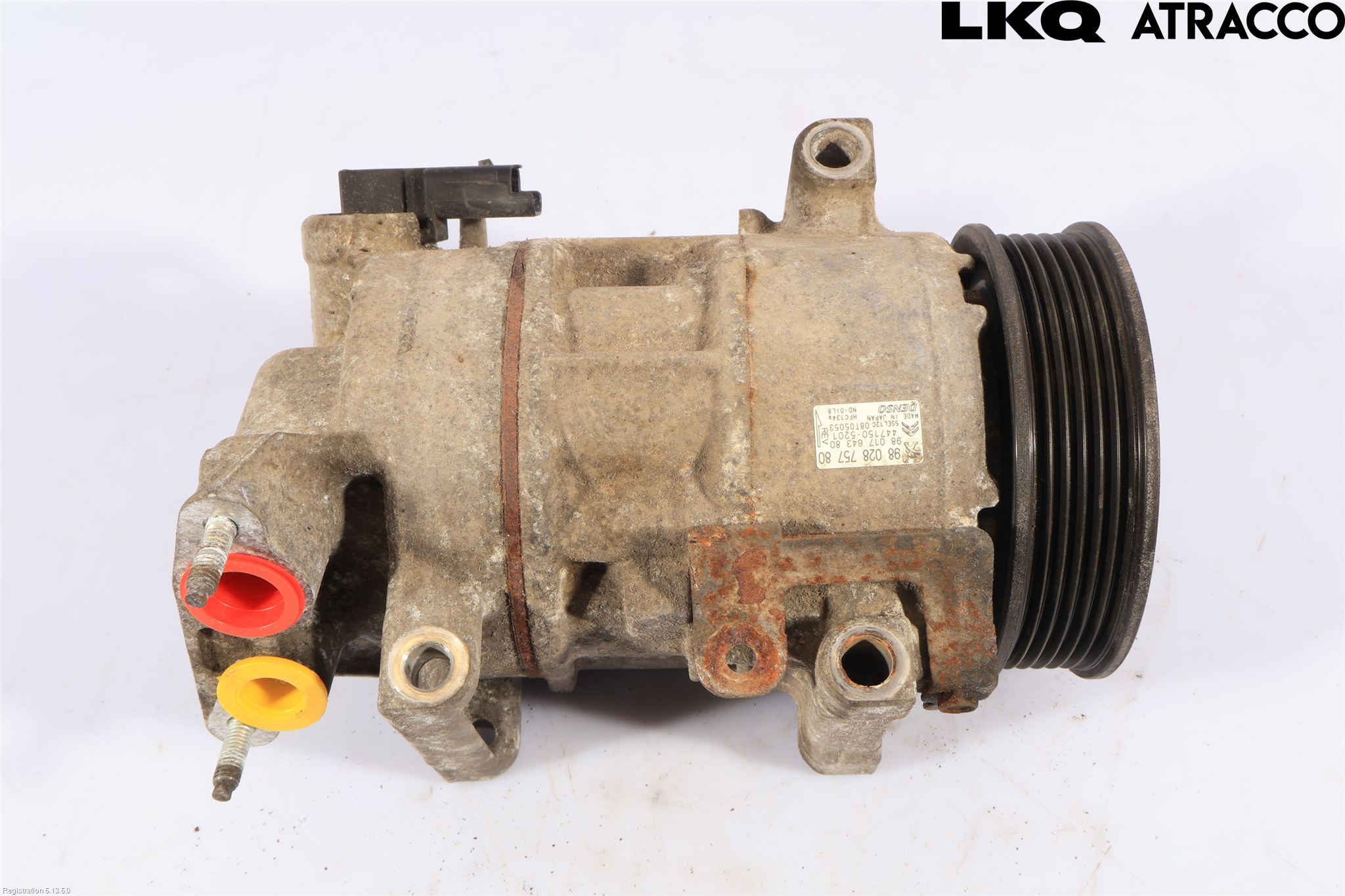 Citroen BERLINGO 08-18 Varme Ac Kompressor