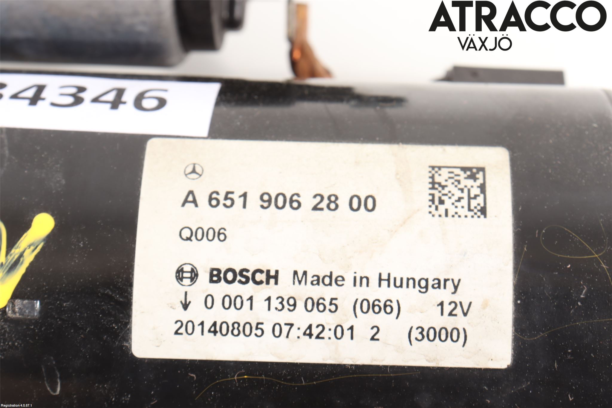 Mercedes-Benz MB C-KLASS (W205) 14-21 Startmotor Diesel
