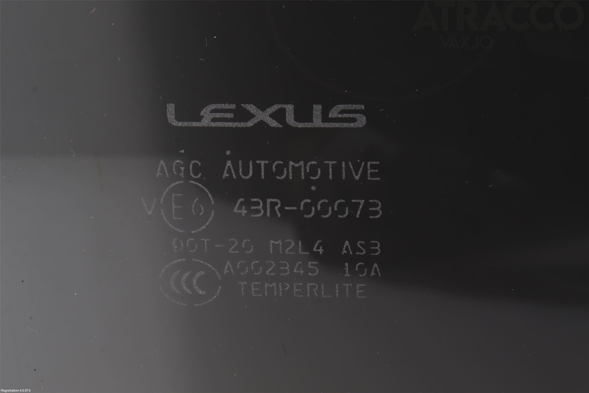Lexus RX AL20 16-22 Dørrute Bak Høyre 4Dørs