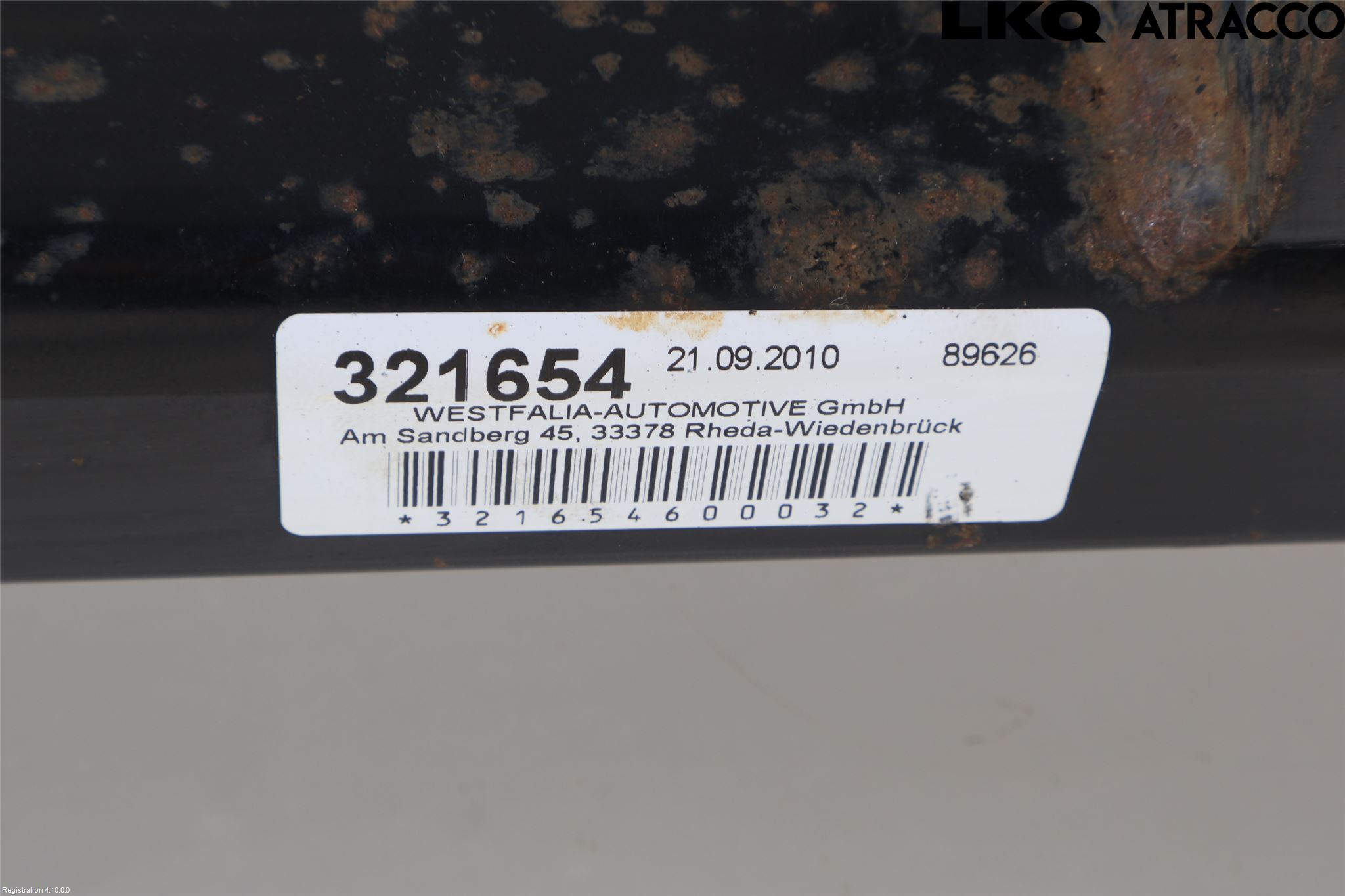 Volkswagen VW CADDY 11-15 Tilhengerfeste