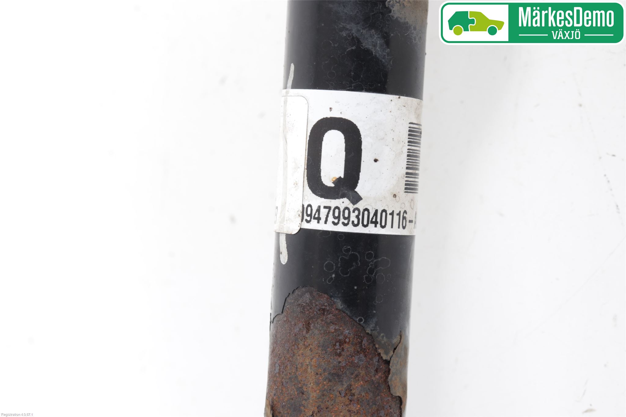 Nissan QASHQAI 14-17 Drivaksel Foran Kompl Venstre