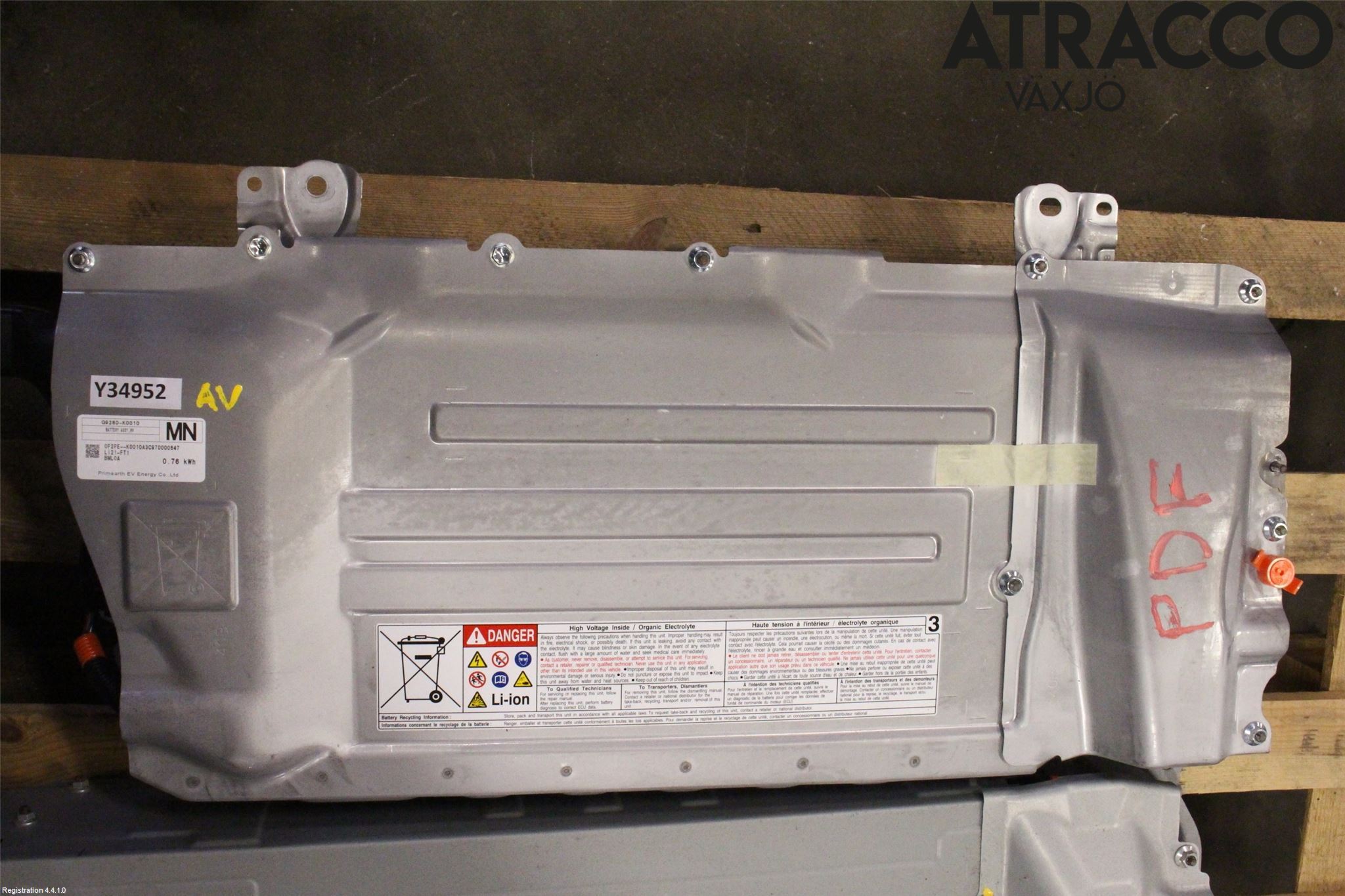 Mazda 2 KB Hybrid 22- Hybrid Batteri
