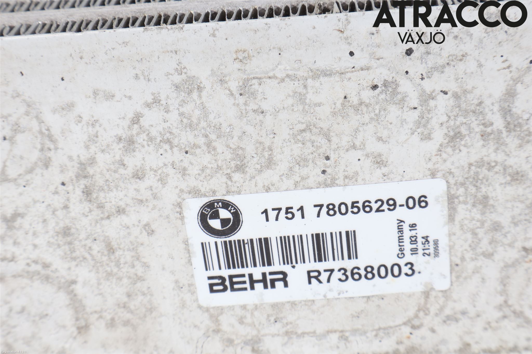 BMW 5 F10/F11/F18 09-17 Intercooler Radiator