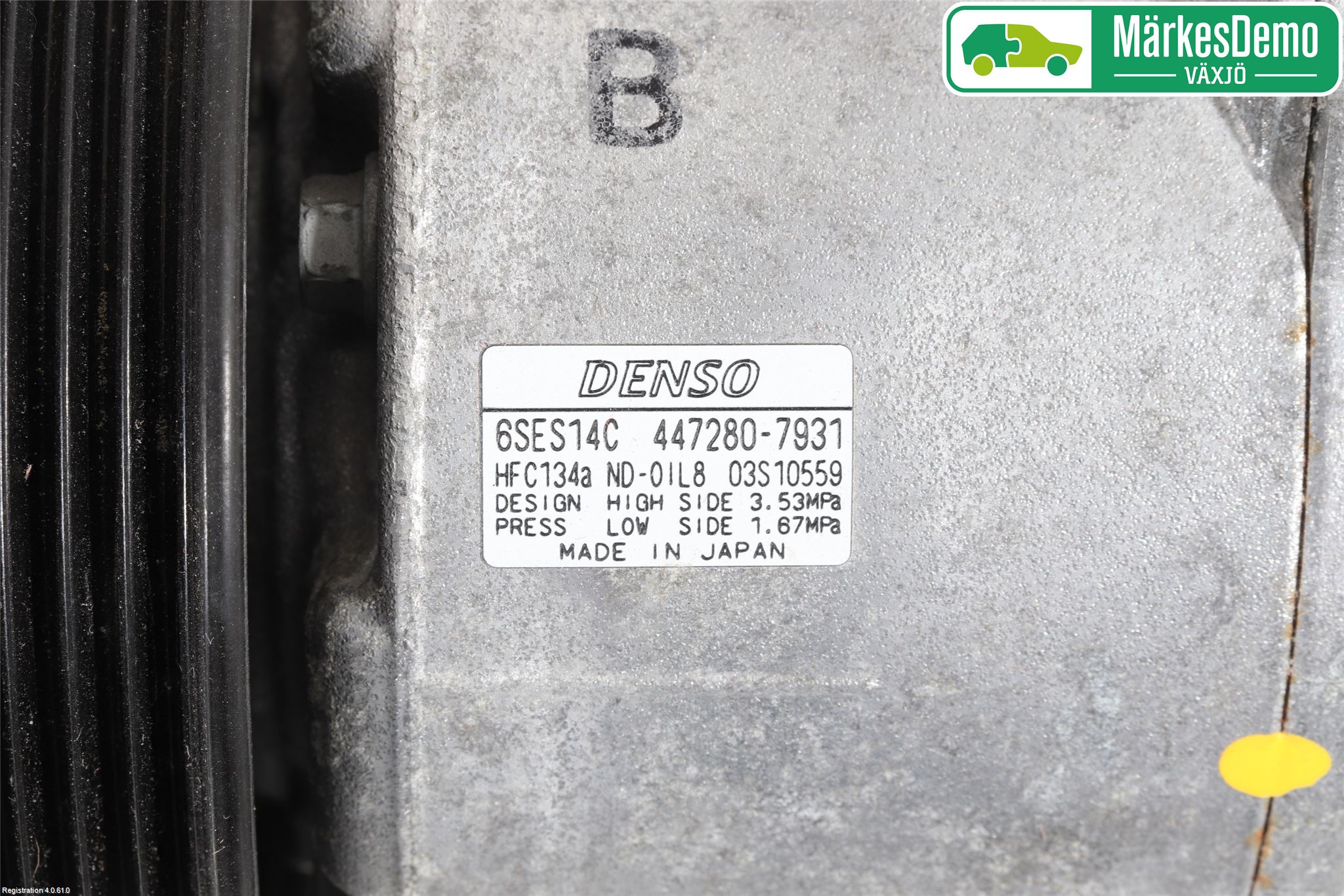 Toyota RAV4 13-18 Varme Ac Kompressor