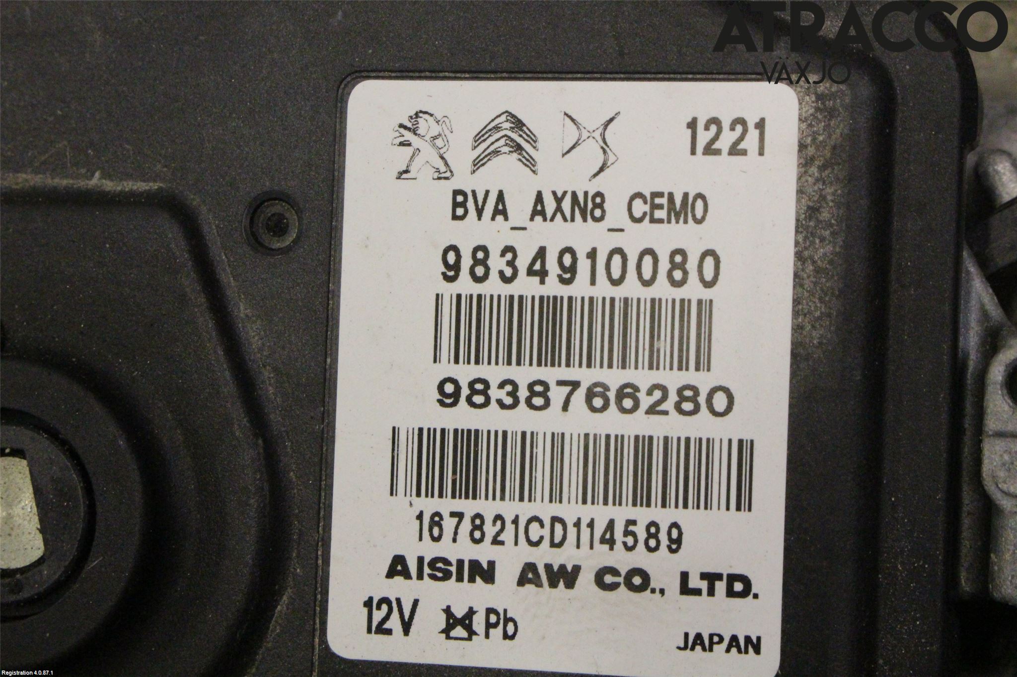 Peugeot 3008 17-24 Gearkasse Automat