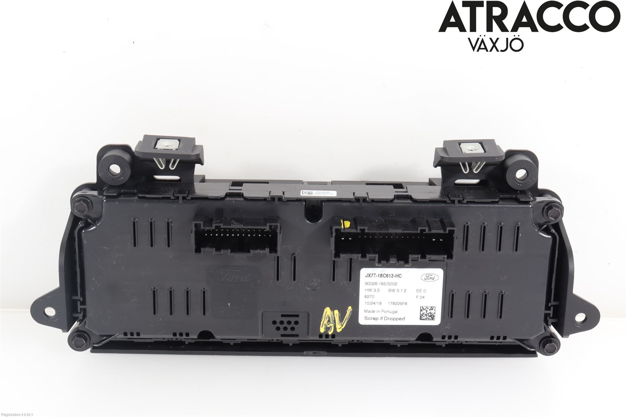 Ford FOCUS 19- Varme Ac Betjening-Display