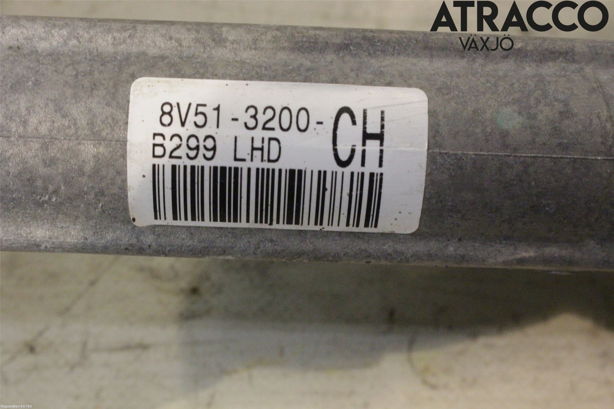 Ford FIESTA 09-12 Servo Snekke - Tannstang