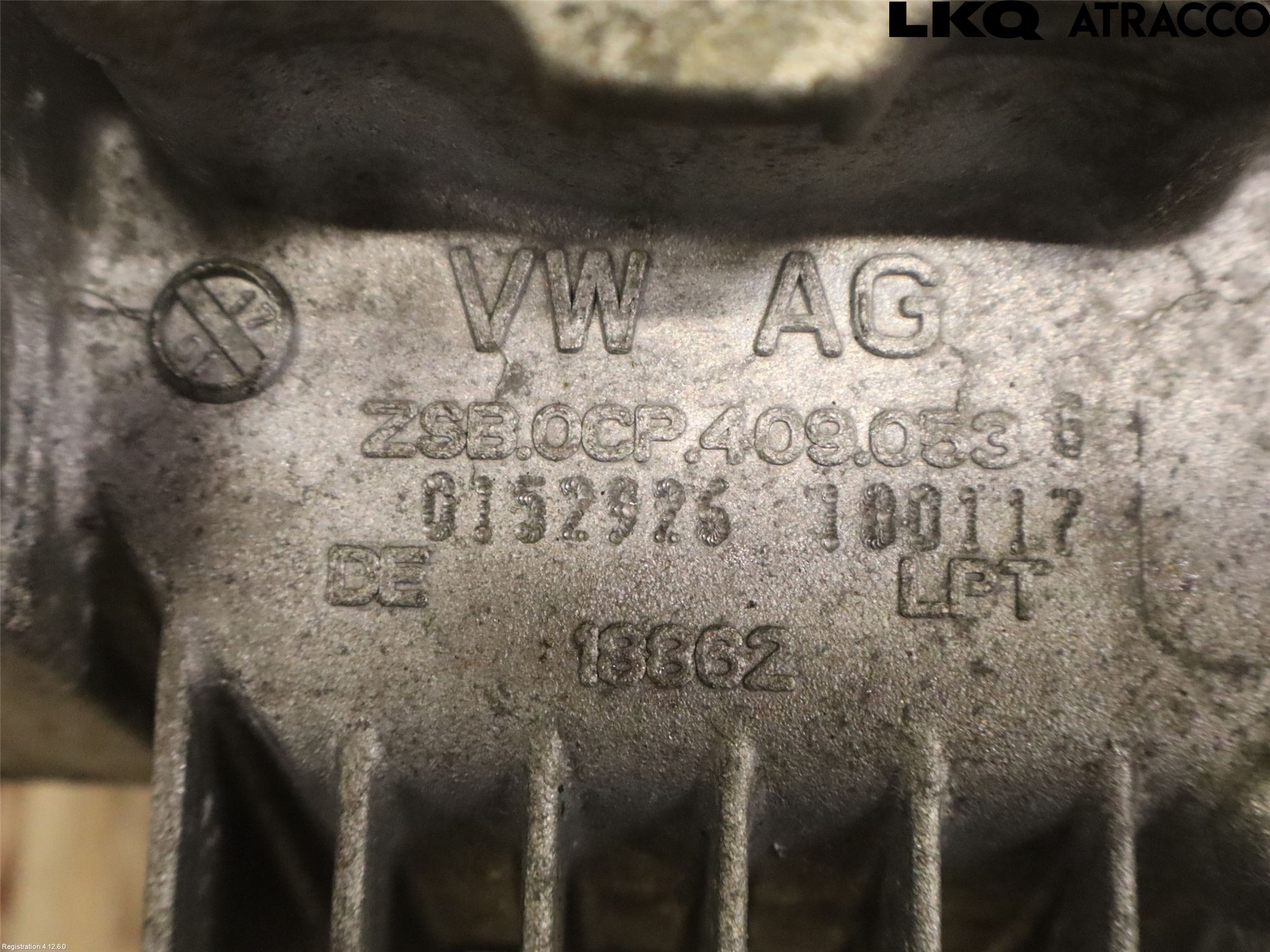 Volkswagen VW TIGUAN 16-24 Gearkasse Fordelingskasse
