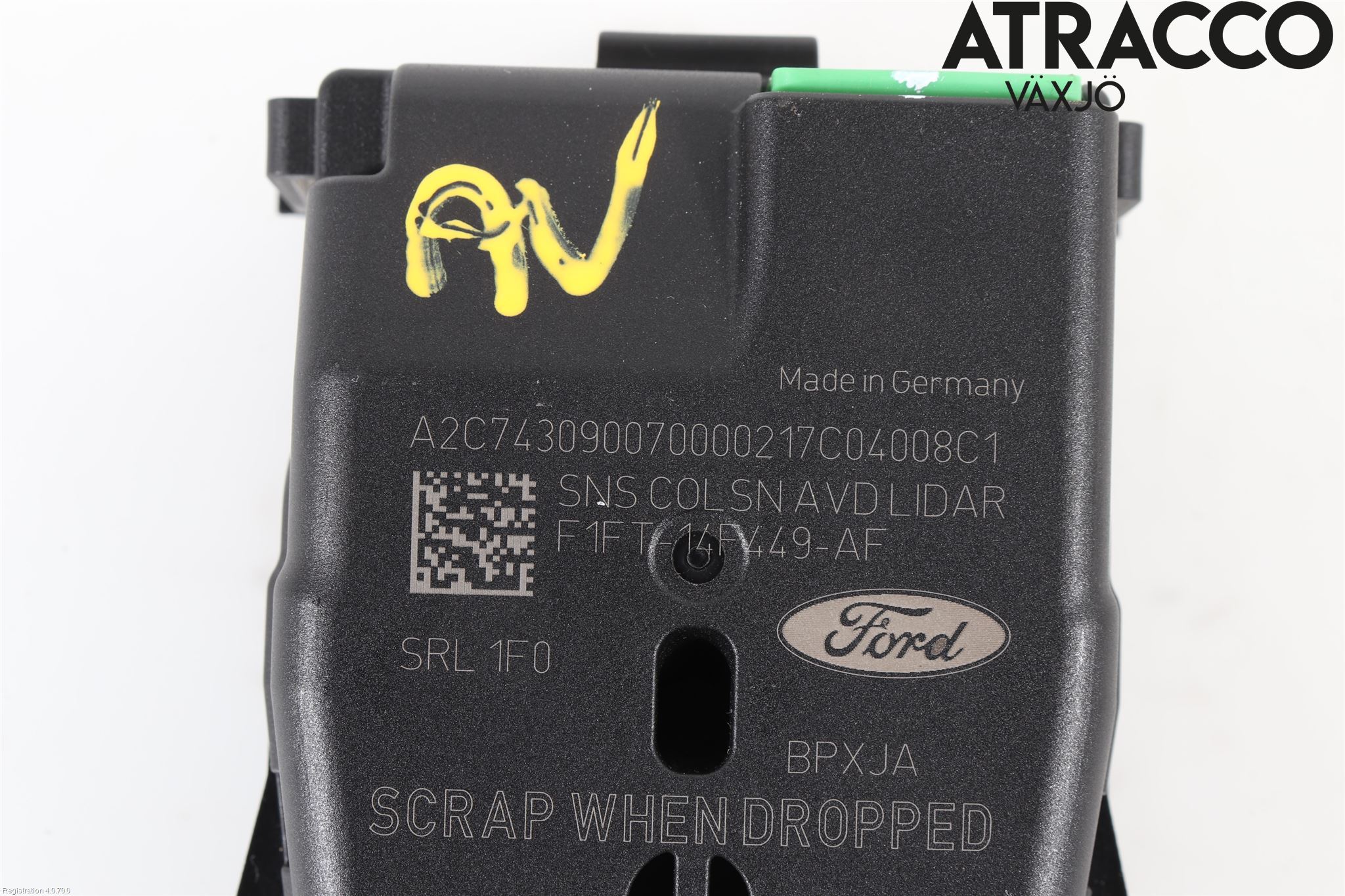 Ford KUGA 17-19 Sensor Kollisjonsbeskyttelse