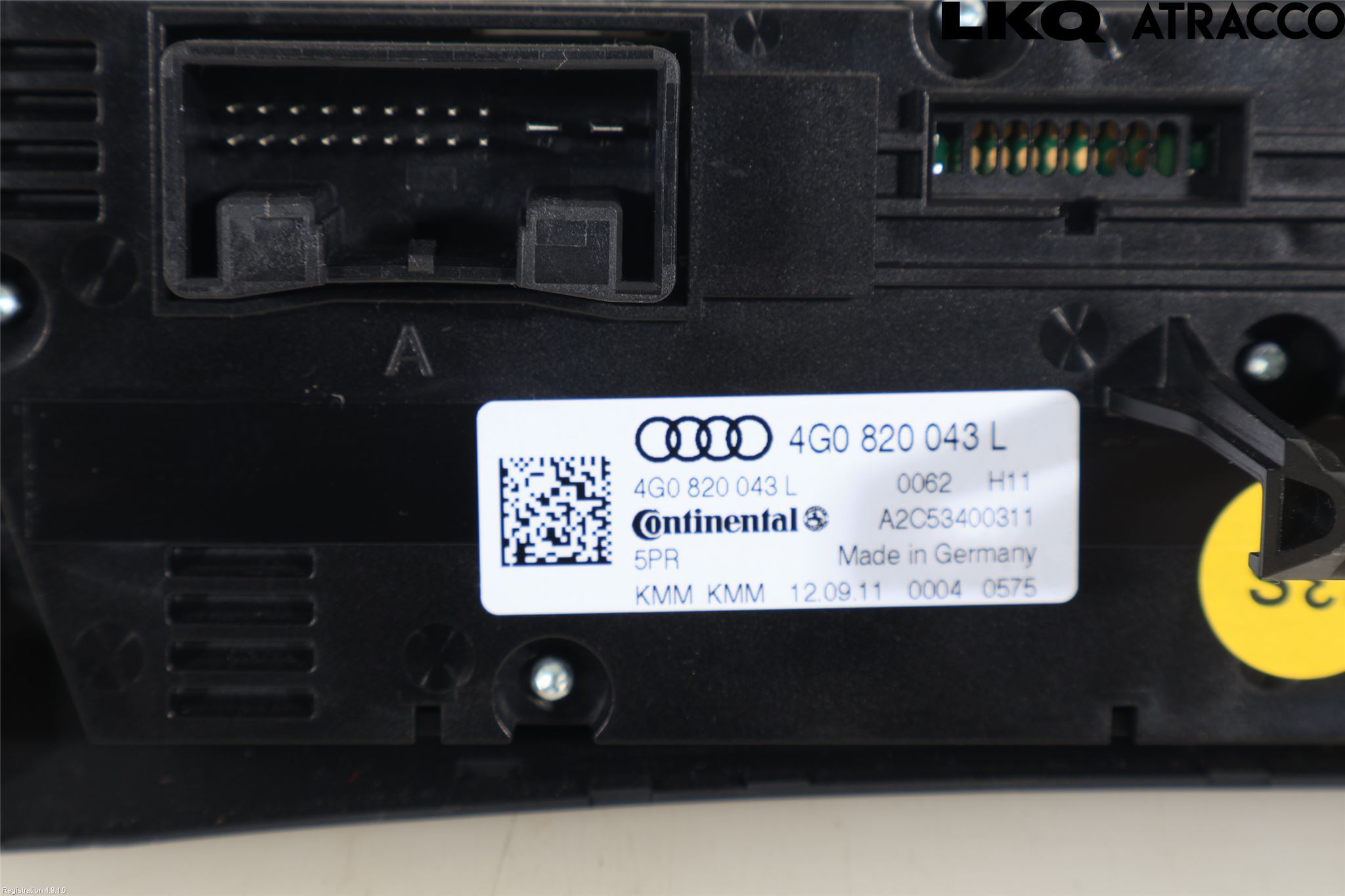 Audi A6/S6 4G 11-18 Varme Ac Betjening-Display