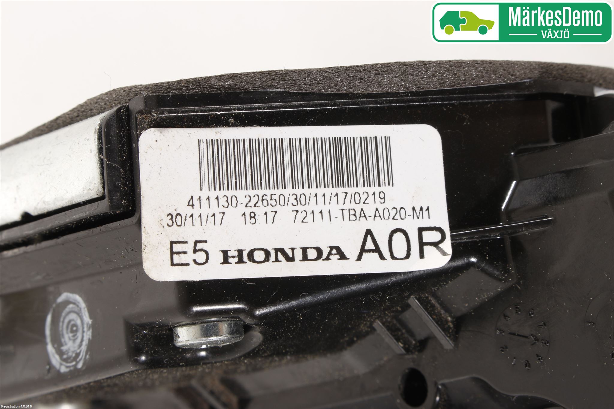 Honda CIVIC 17-22 Dørlås - Låsekasse