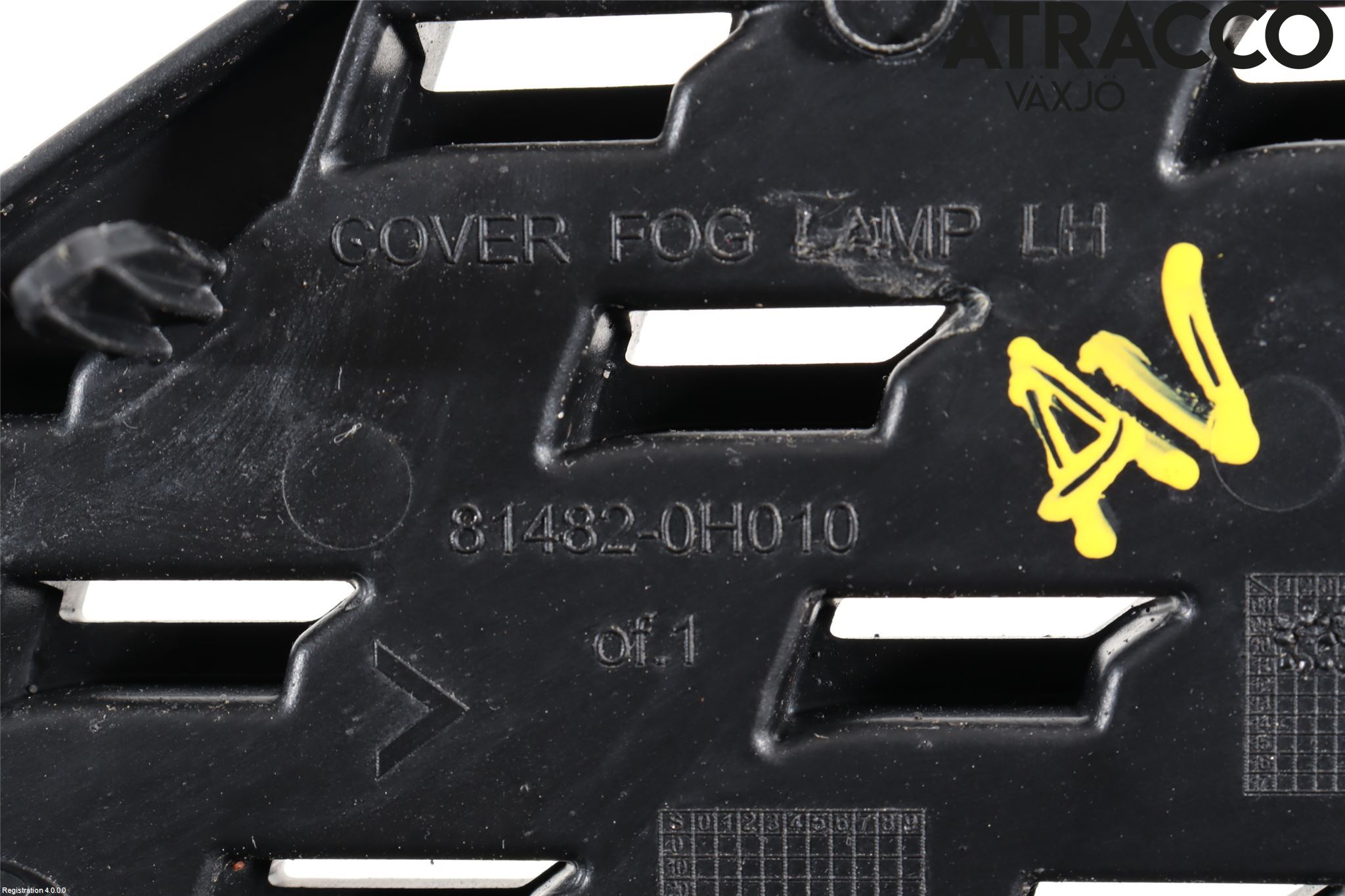 Toyota AYGO 06-14 Støtfanger Foran Hjørne Vens