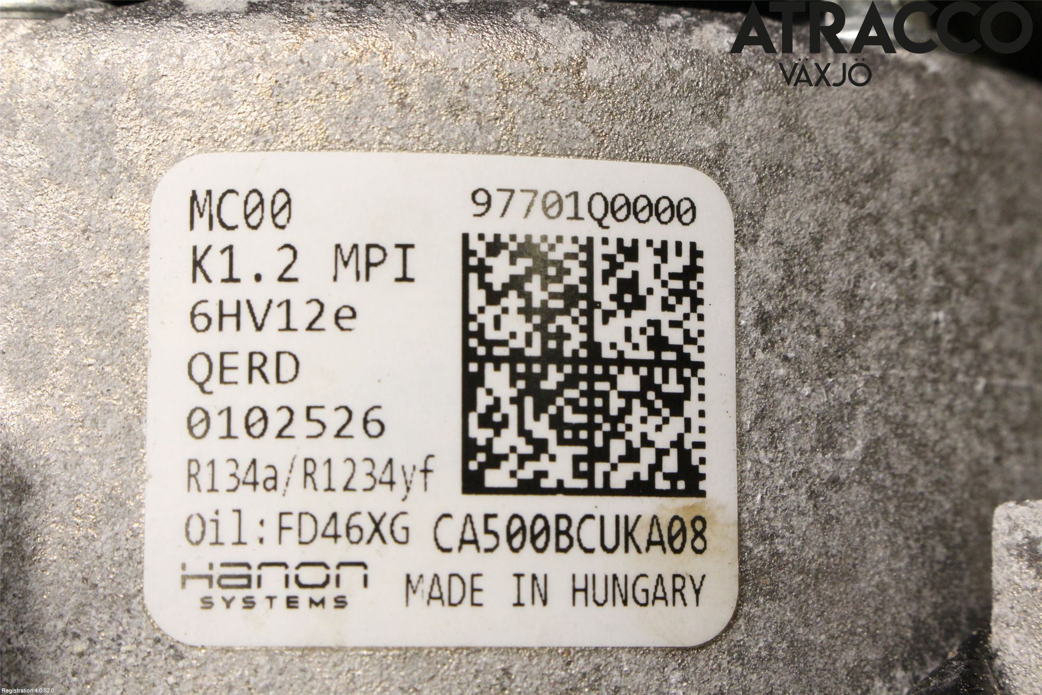 Hyundai i20 BC 21- Varme Ac Kompressor