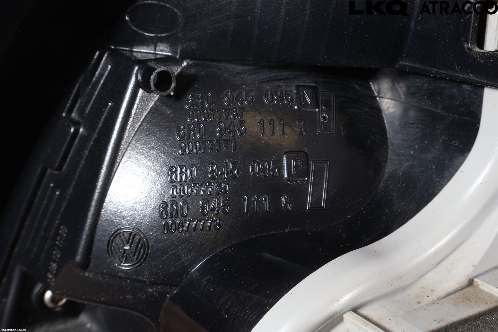 Volkswagen VW POLO 10-17 Baklykt Venstre