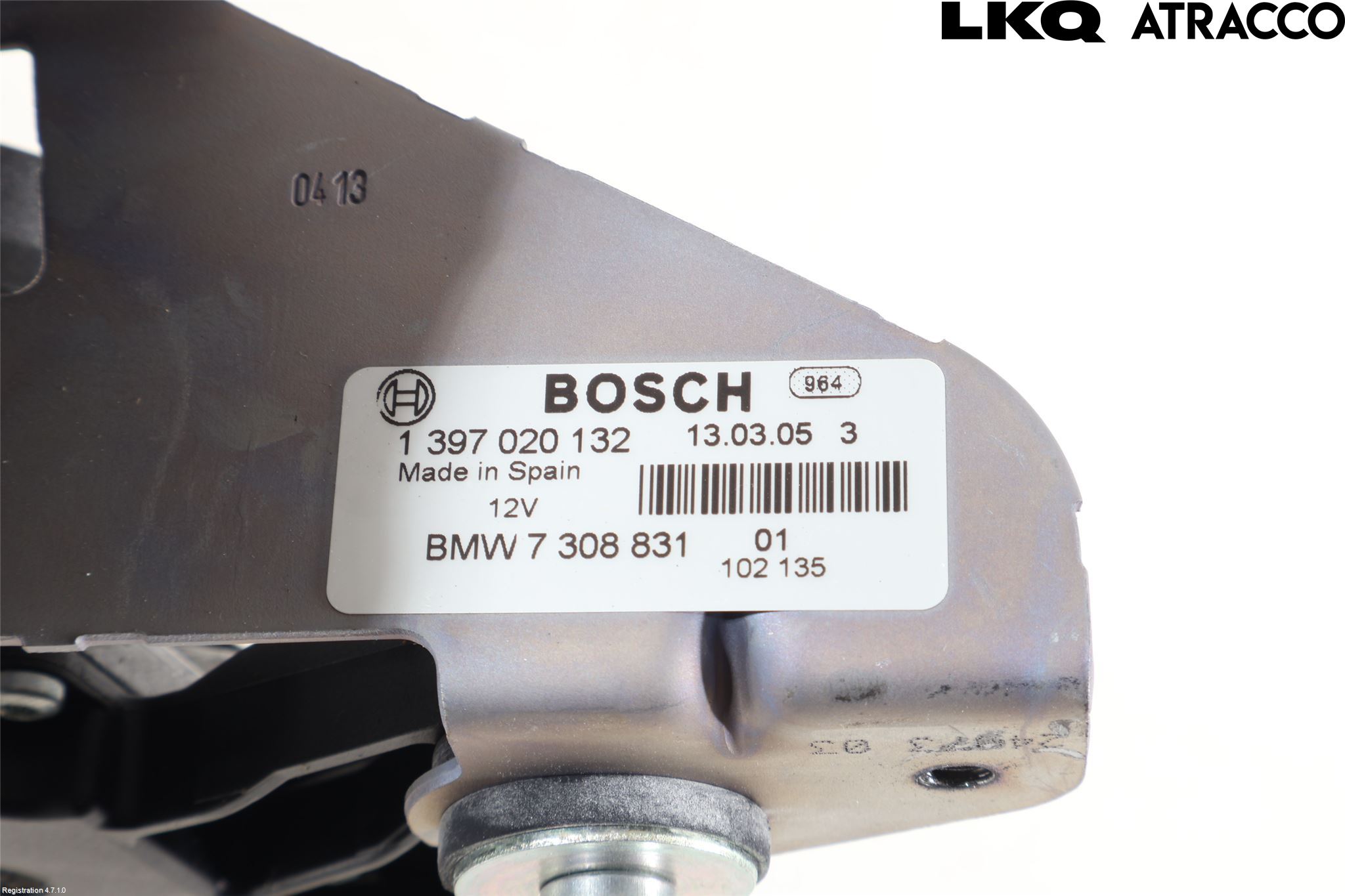 BMW 3 F30/F31/F80 12-19 Viskermotor Bakluke