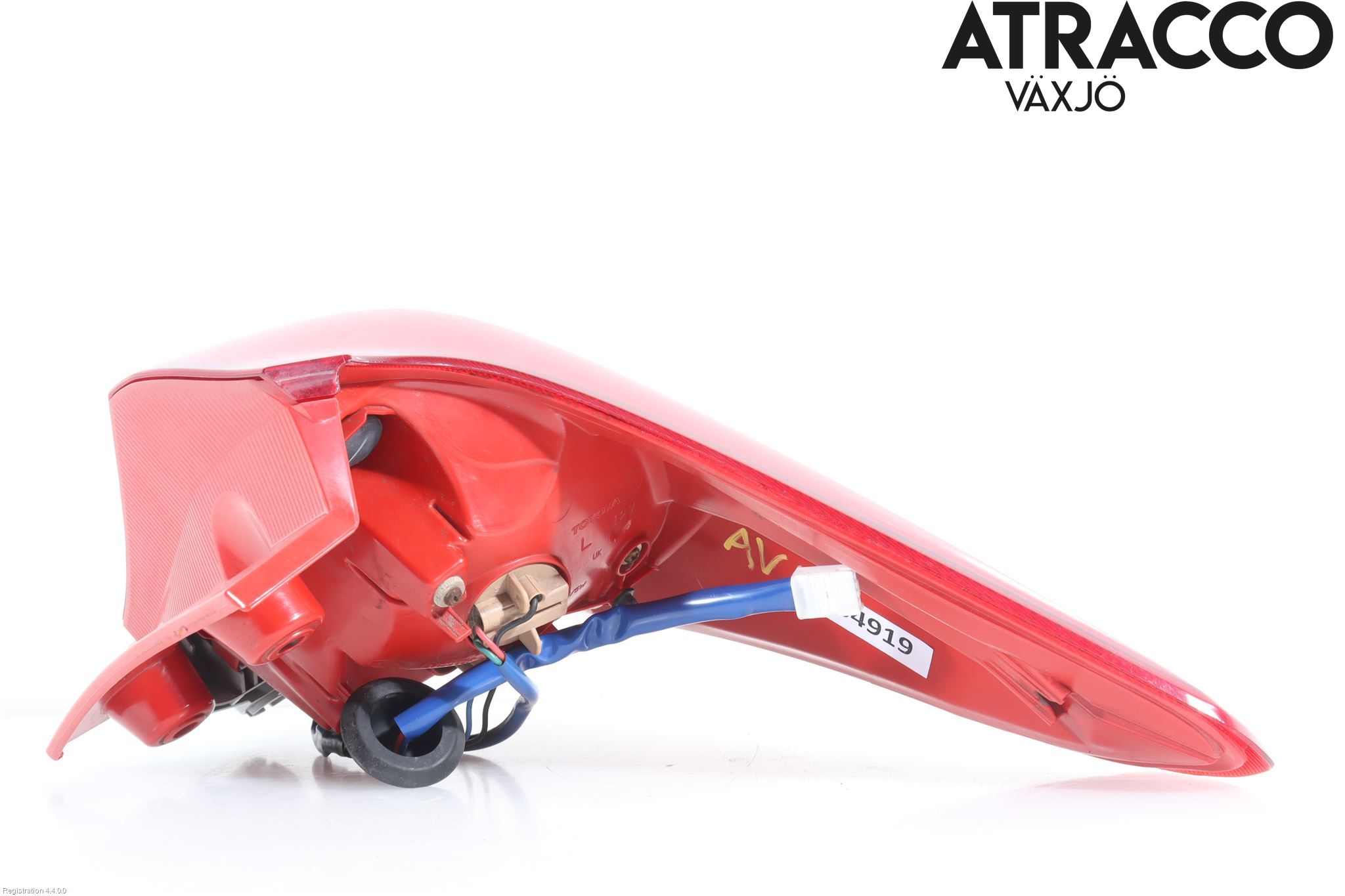 Toyota AURIS 13-19 Baklykt Venstre