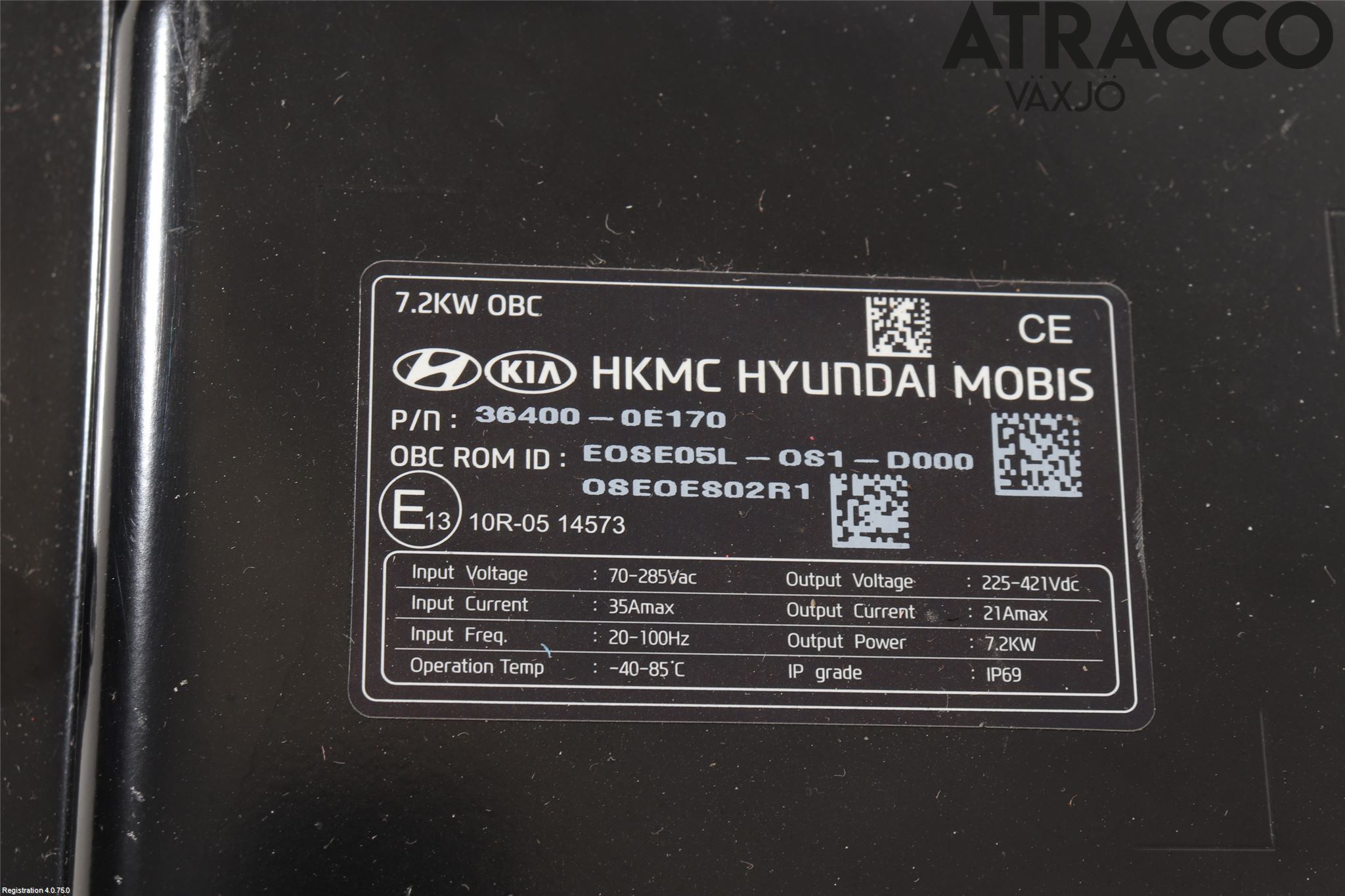 Hyundai KONA/ELECTRIC OS 18-23 Batterilader Hybrid