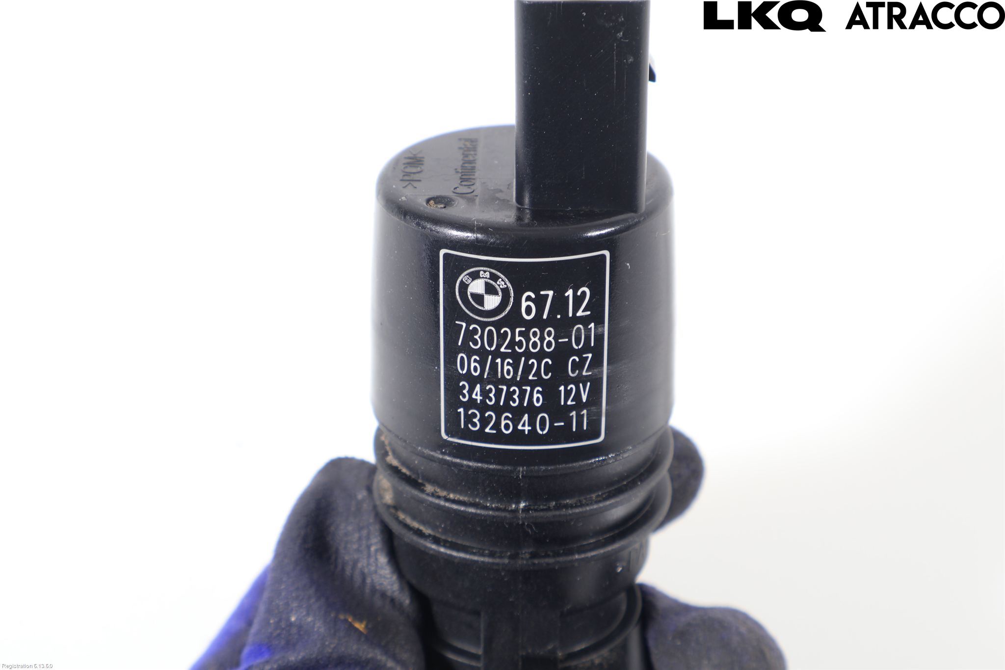 BMW 3 F30/F31/F80 12-19 Spylerpumpe Bakluke
