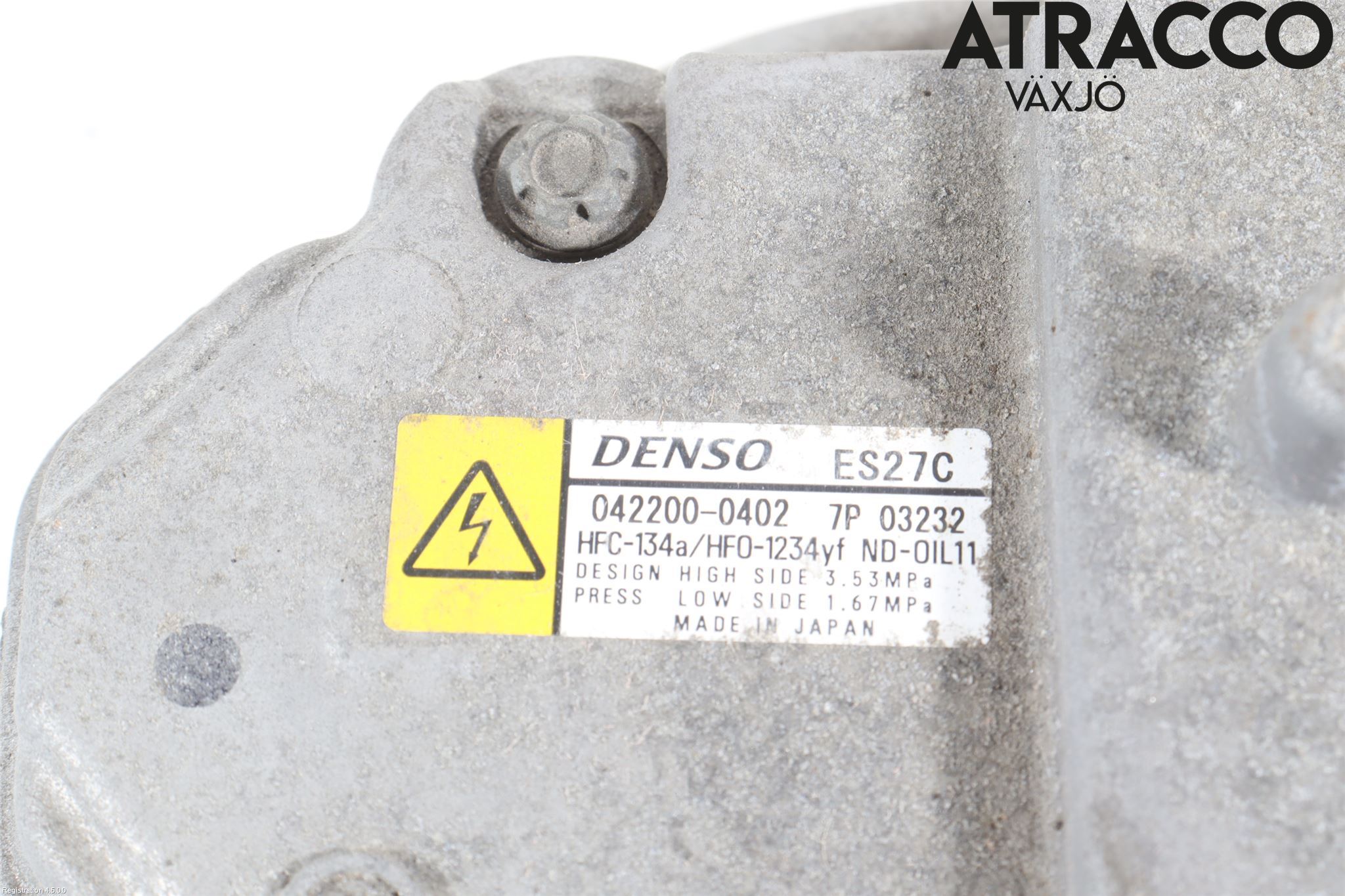 Toyota PRIUS+ ZVW40 12-20 Varme Ac Kompressor