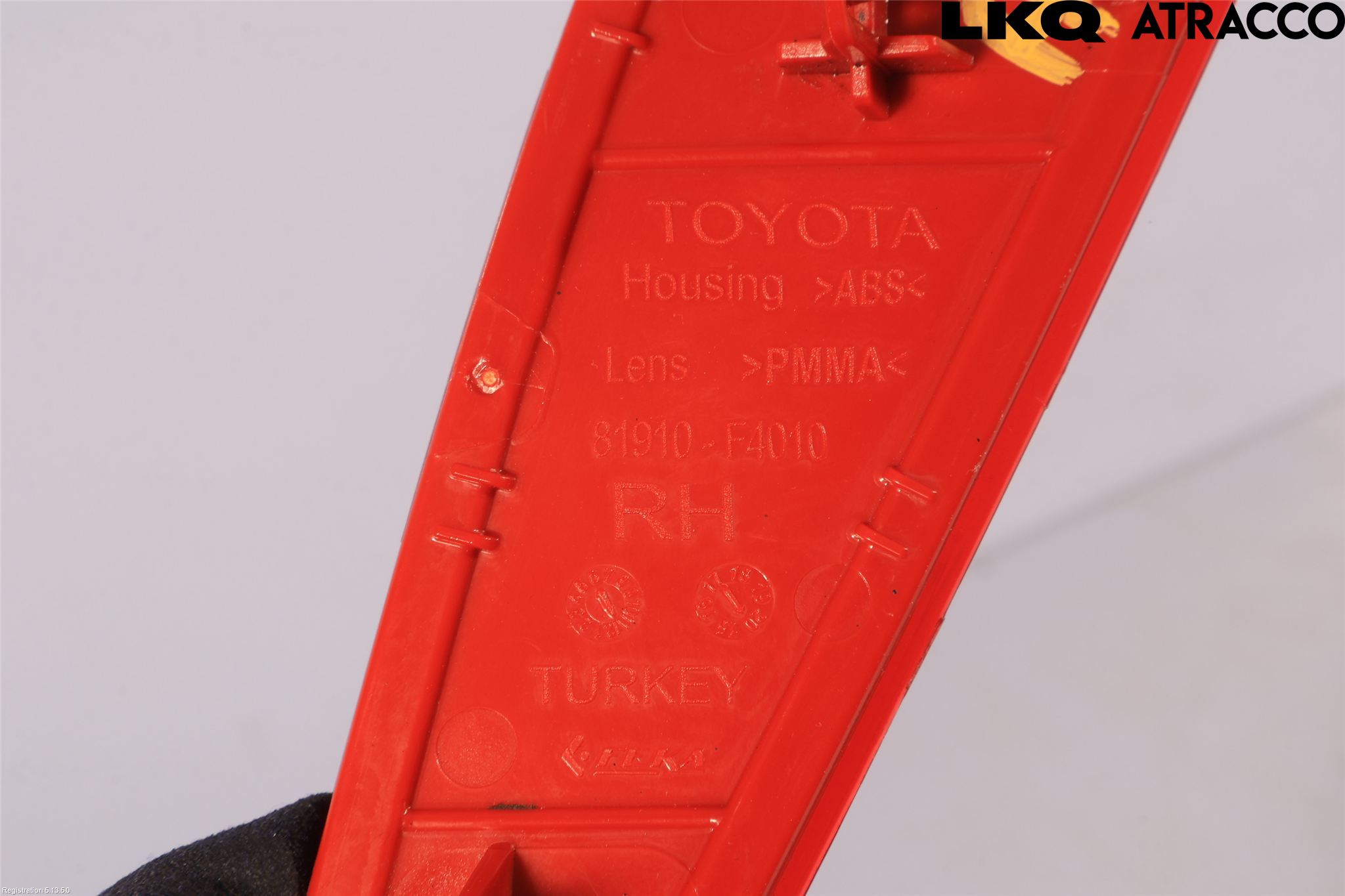 Toyota YARIS XP21 20- Refleks Bak
