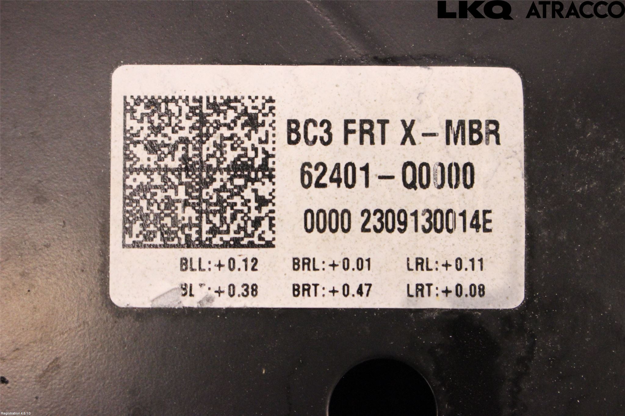 Hyundai i20 BC 21- Forstillingsbjelke(Tvergående)