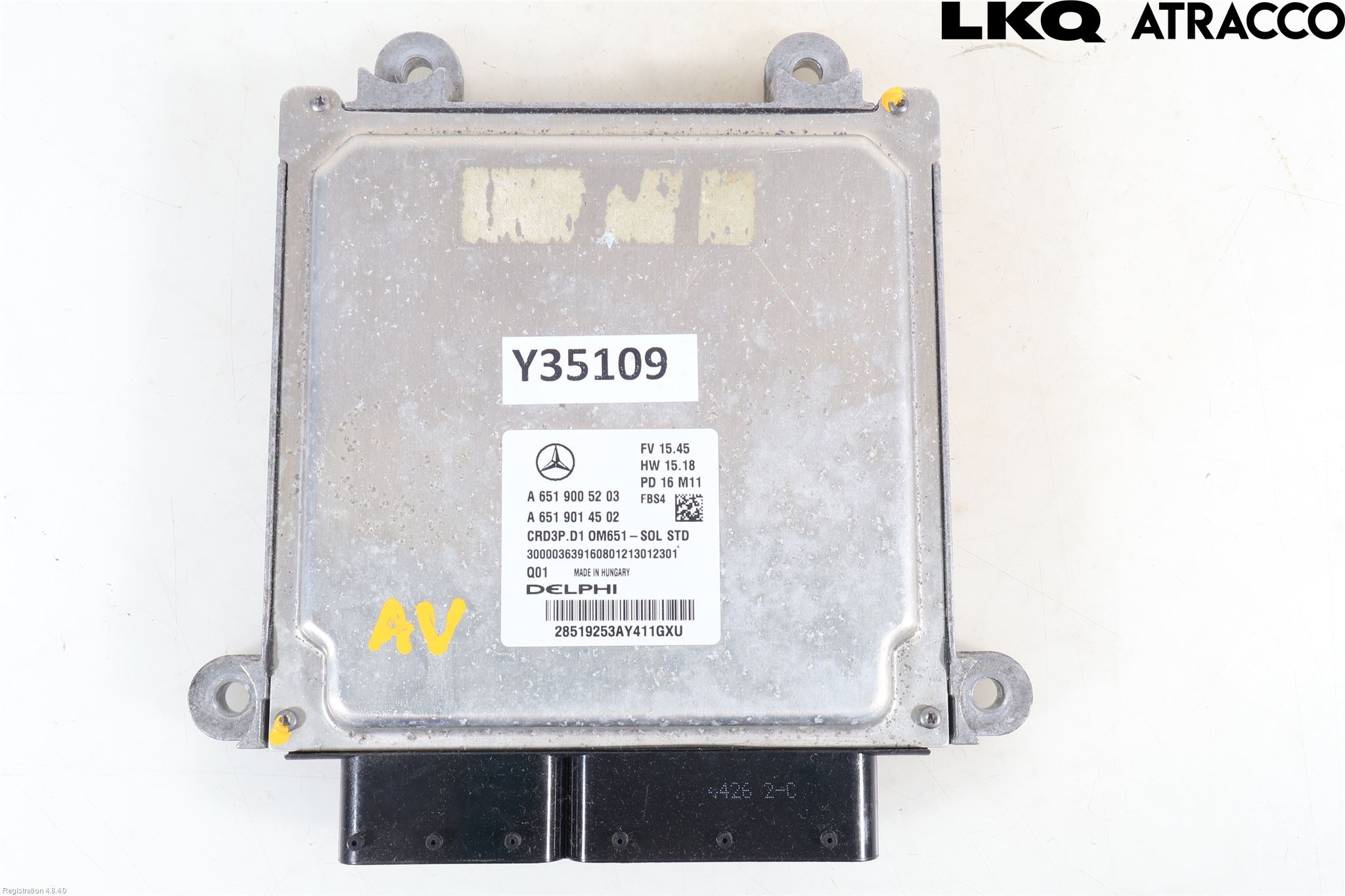Mercedes-Benz MB C-KLASS (W205) 14-21 Styreenhet Dieselpumpe