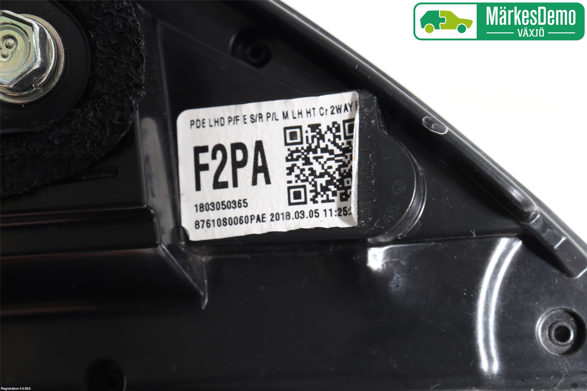 Hyundai i30 PD 17- Speil V M-El Justering