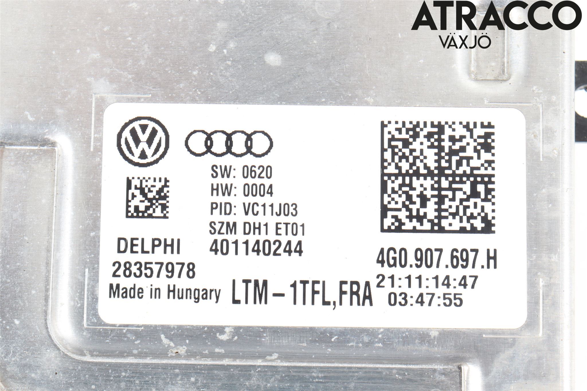 Volkswagen VW PASSAT 15-19 Styreenhet Xenon