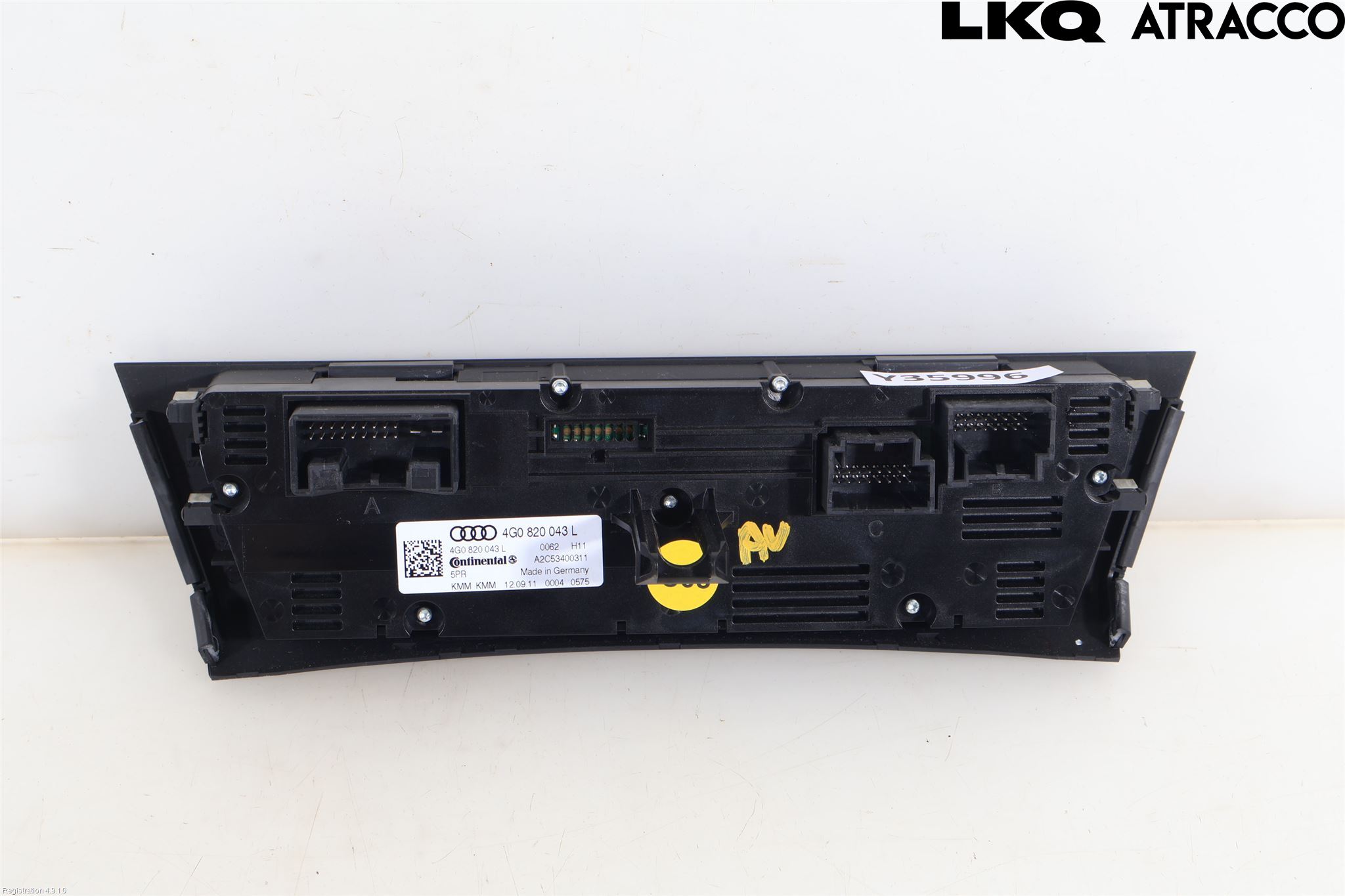 Audi A6/S6 4G 11-18 Varme Ac Betjening-Display