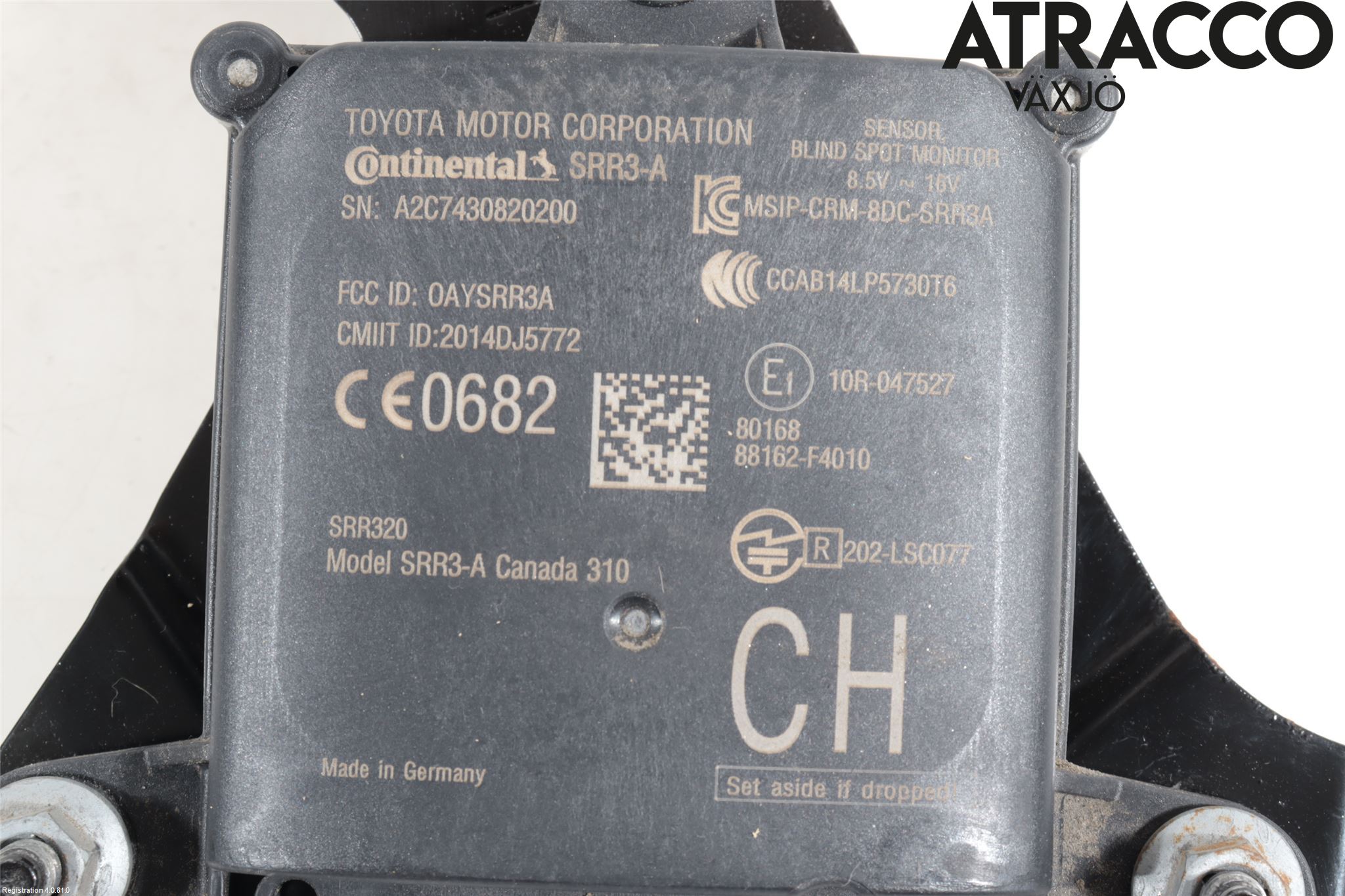 Toyota C-HR 16-23 Sensor Kollisjonsbeskyttelse
