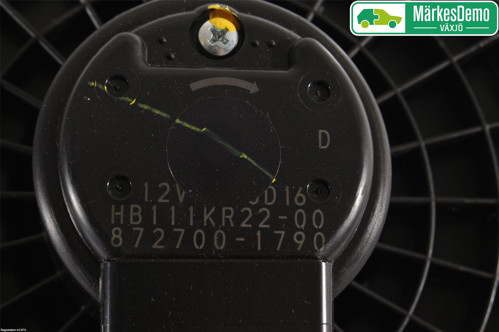 Mazda 3 III 14-19 Varmeapparat Viftemotor